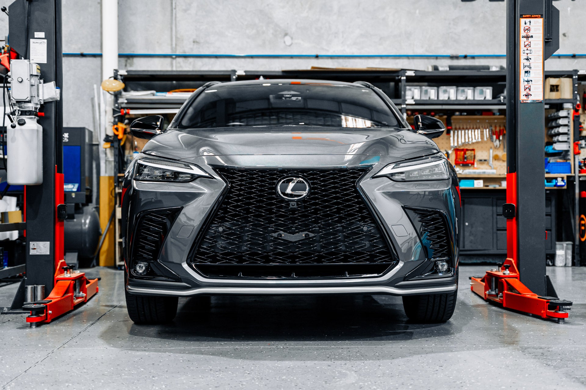 Lexus NX350H/ 450H F-SPORT 2021-Current - Miniature Plinth (FRONT)