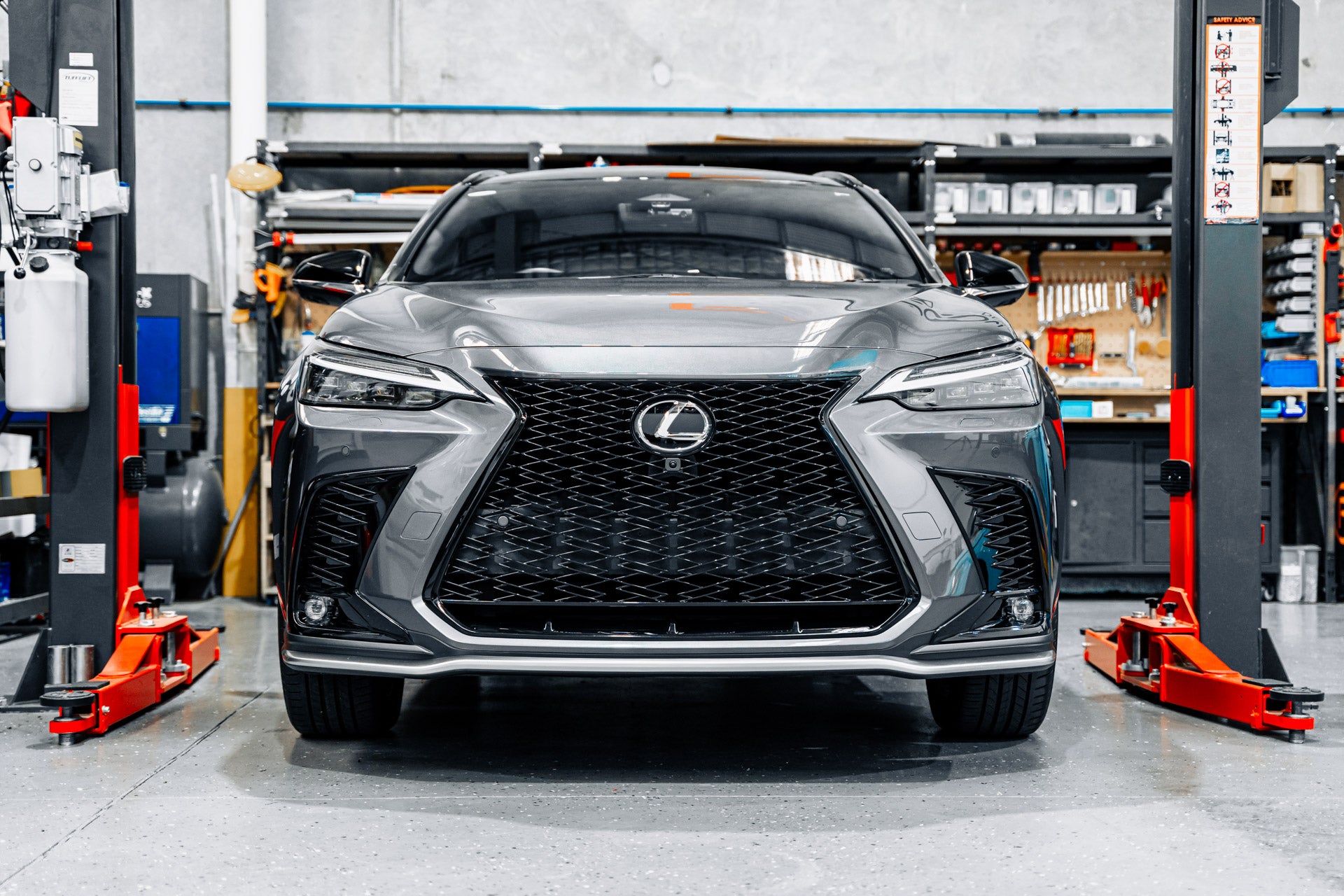 Lexus NX350H/ 450H F-SPORT 2021-Current - Miniature Plinth (FRONT)