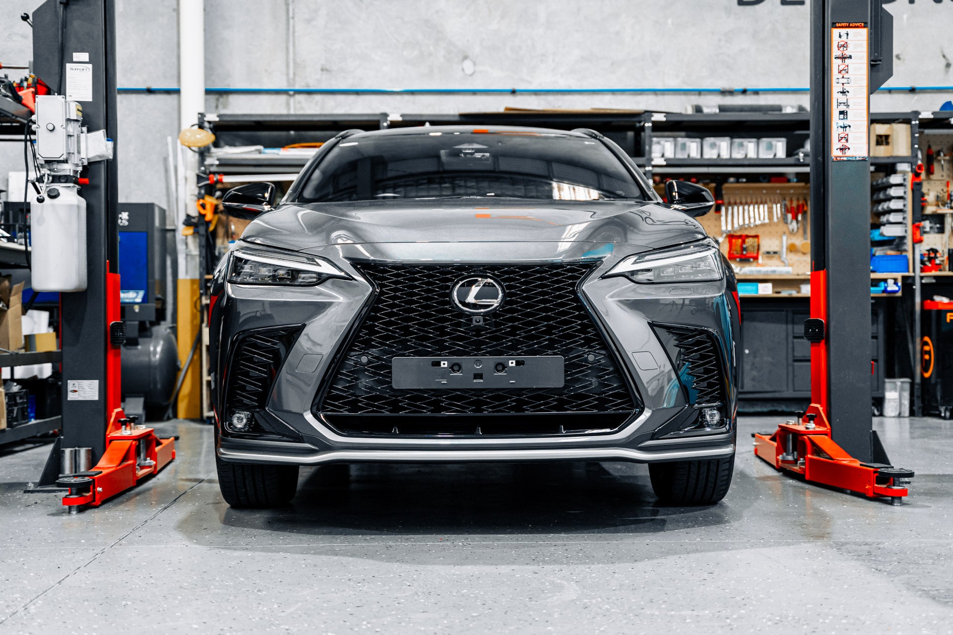 Lexus NX350H/ 450H F-SPORT 2021-Current - Miniature Plinth (FRONT)