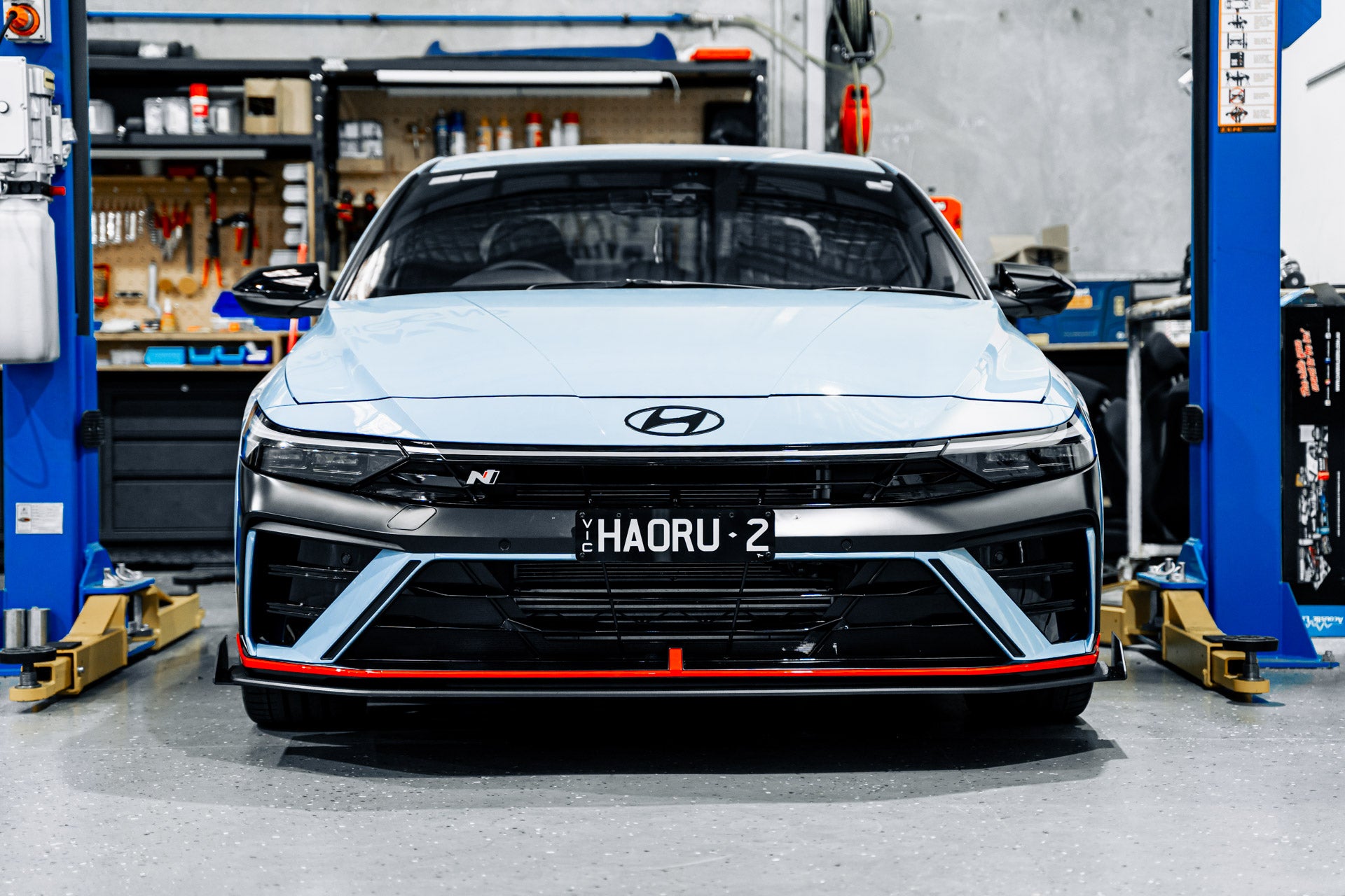 Hyundai i30N CN7 Facelift Sedan 2023+ - OEM Plinth Delete Kit (FRONT)