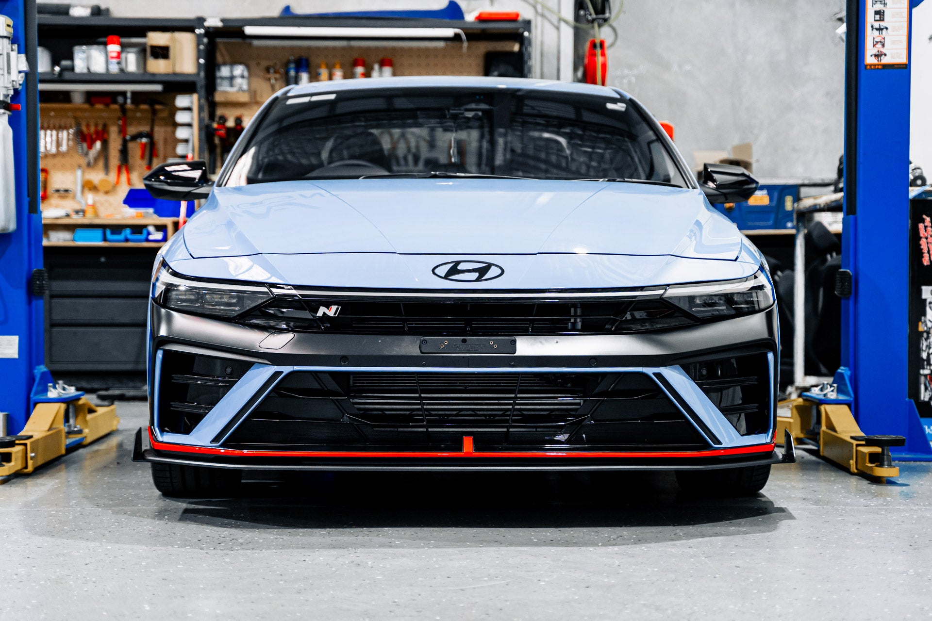 Hyundai i30N CN7 Facelift Sedan 2023+ - OEM Plinth Delete Kit (FRONT)