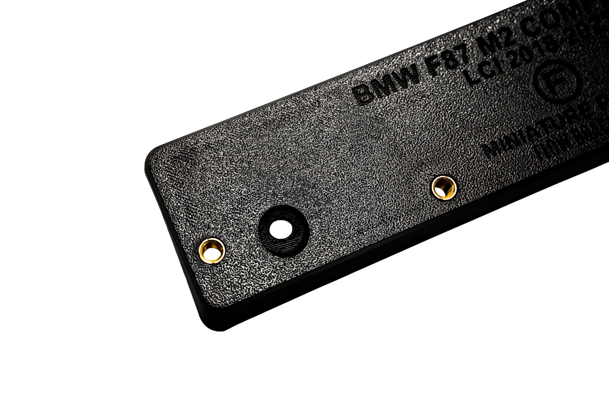 BMW F87 M2 Competition LCI 2018-2021 - PRO OEM Plinth Delete Kit (FRONT)