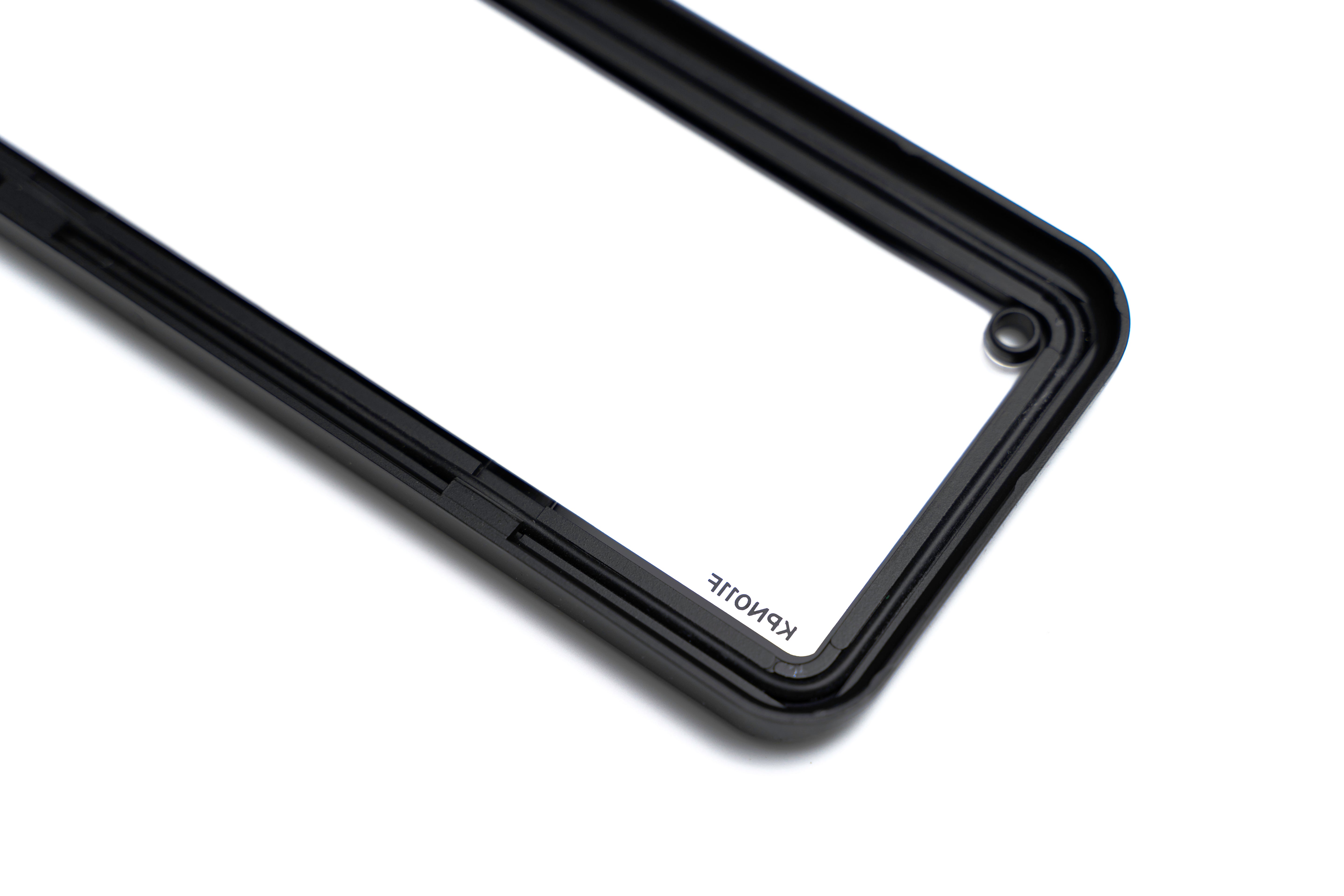 KINGPIN NSW/SA Slimline Front Number Plate Cover 371-372mm (w) x 84mm (h)