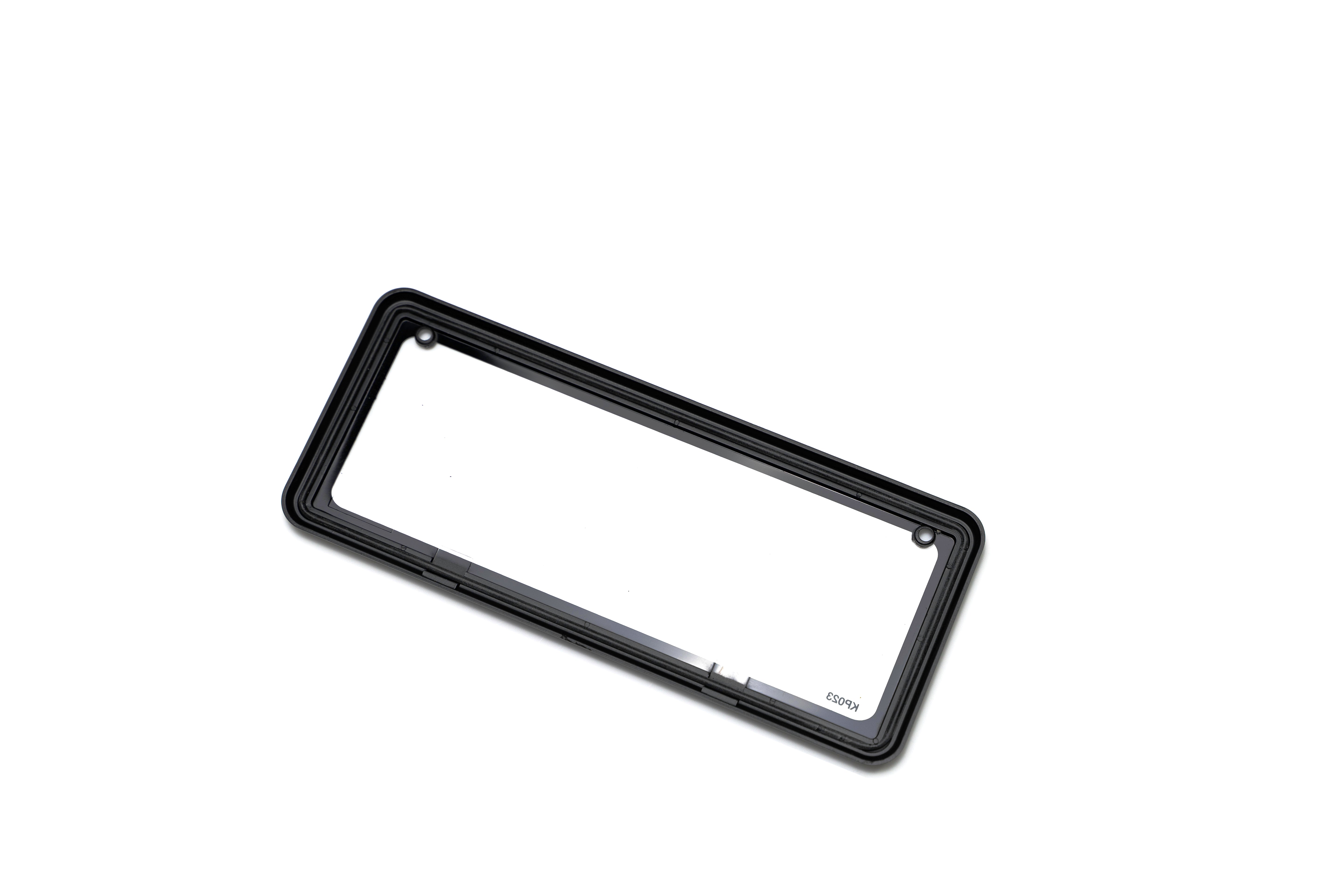 KINGPIN 3-4 Character Slimline Number Plate Cover 250mm (w) x 100mm (h)