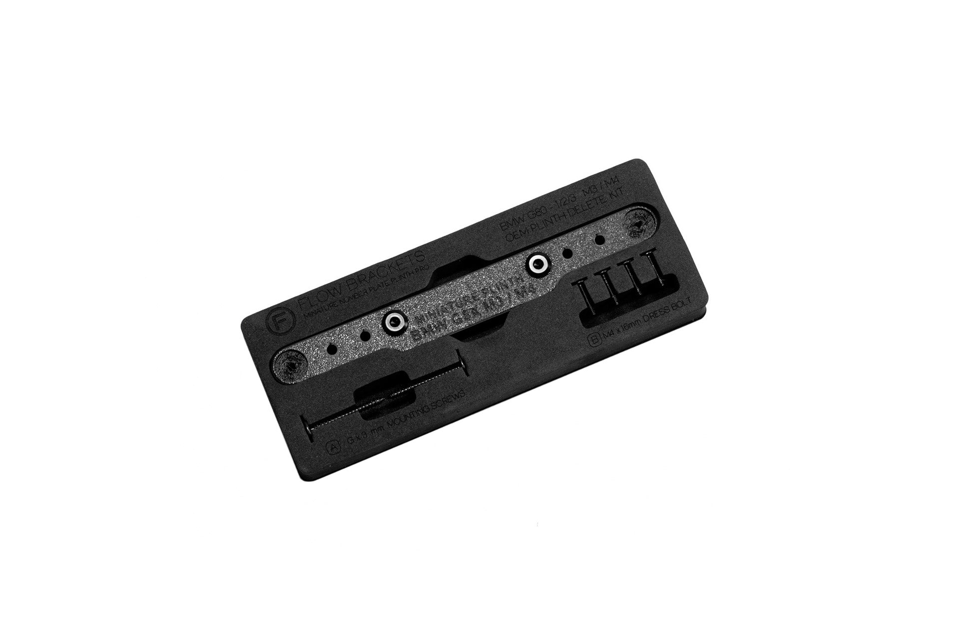 BMW G80 M3 / M4 - OEM Plinth Delete Kit (FRONT)