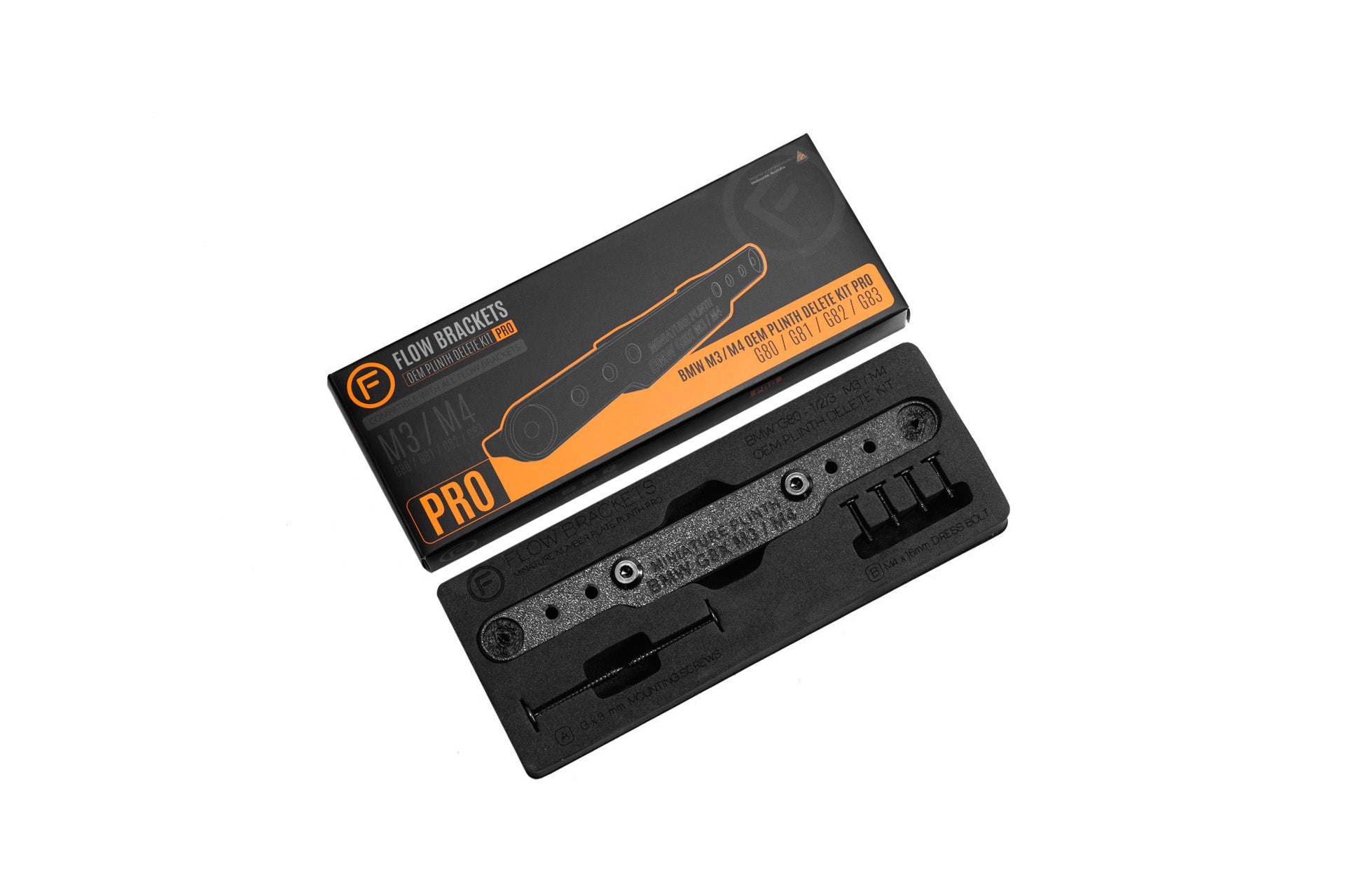 BMW G80 M3 / M4 - OEM Plinth Delete Kit (FRONT)