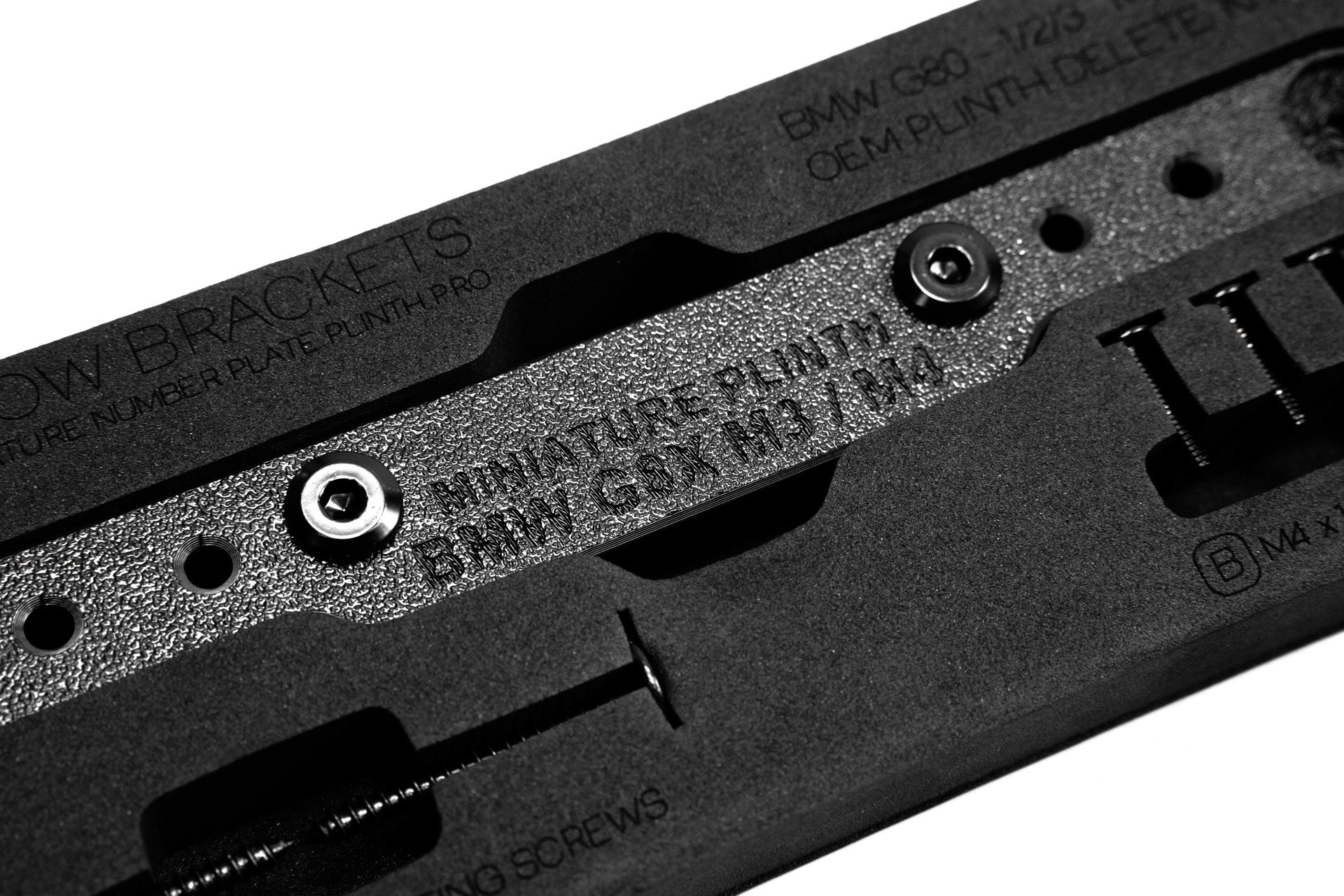 BMW G80 M3 / M4 - OEM Plinth Delete Kit (FRONT)