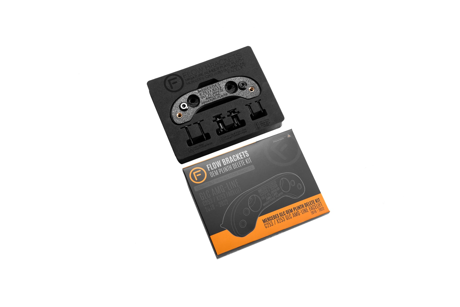 Mercedes GLC 43 AMG Facelift C/X253 2019-2022 - OEM Plinth Delete Kit (FRONT)