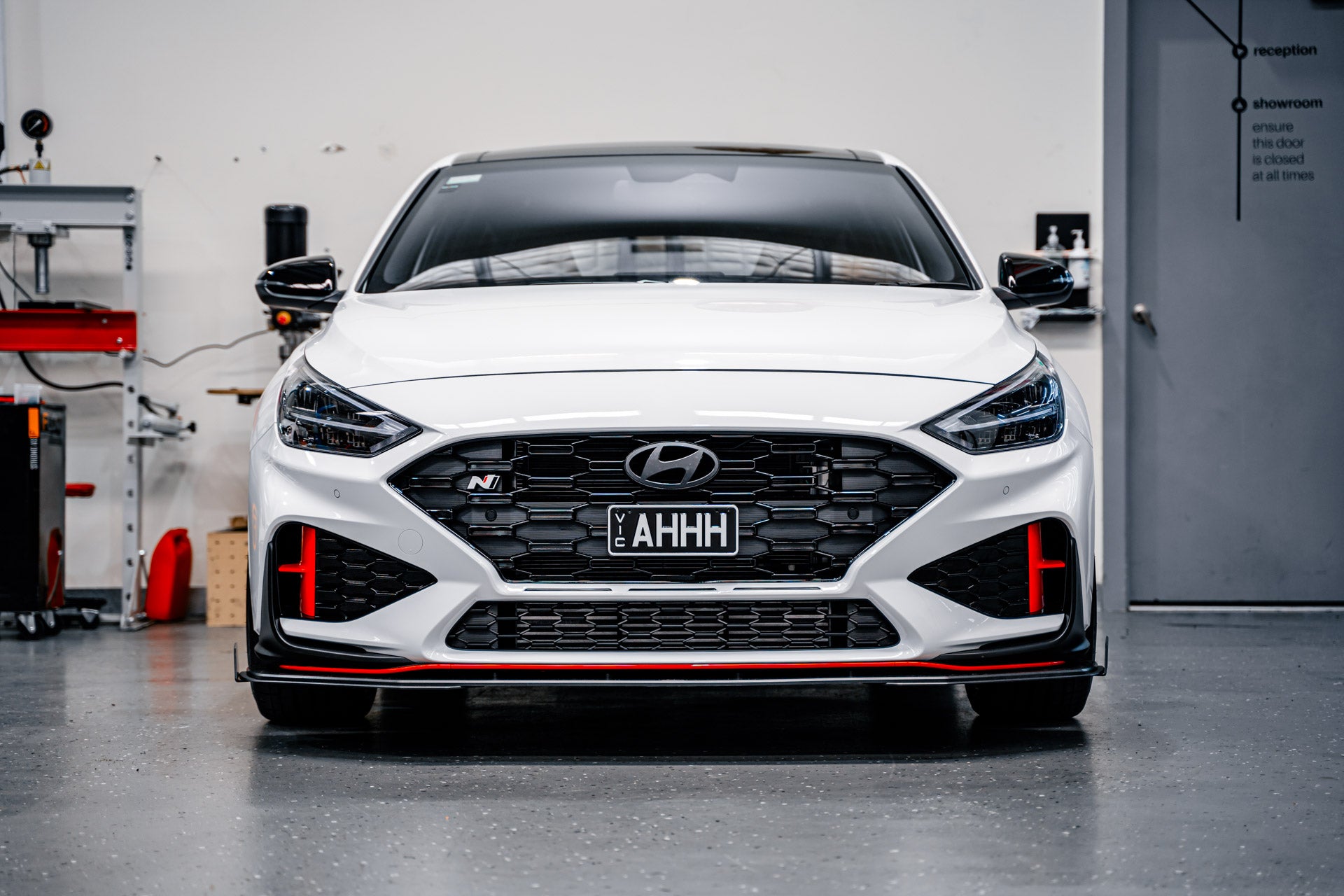 Hyundai i30N PDE V6 Hatch - OEM Plinth Delete Kit (FRONT)