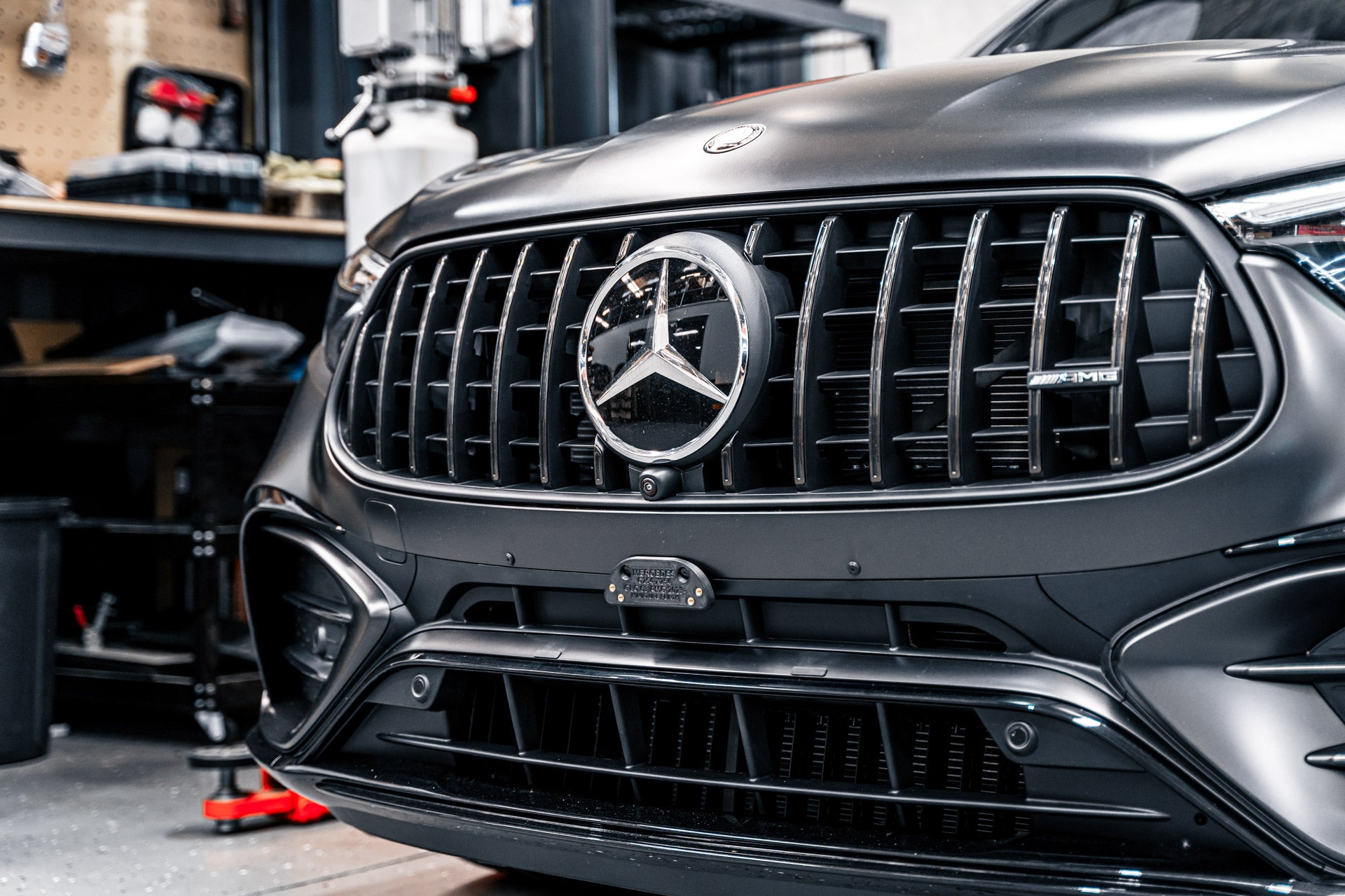 Mercedes GLC 43/63 AMG 2023+ C254/ X254 - OEM Plinth Delete Kit (FRONT)