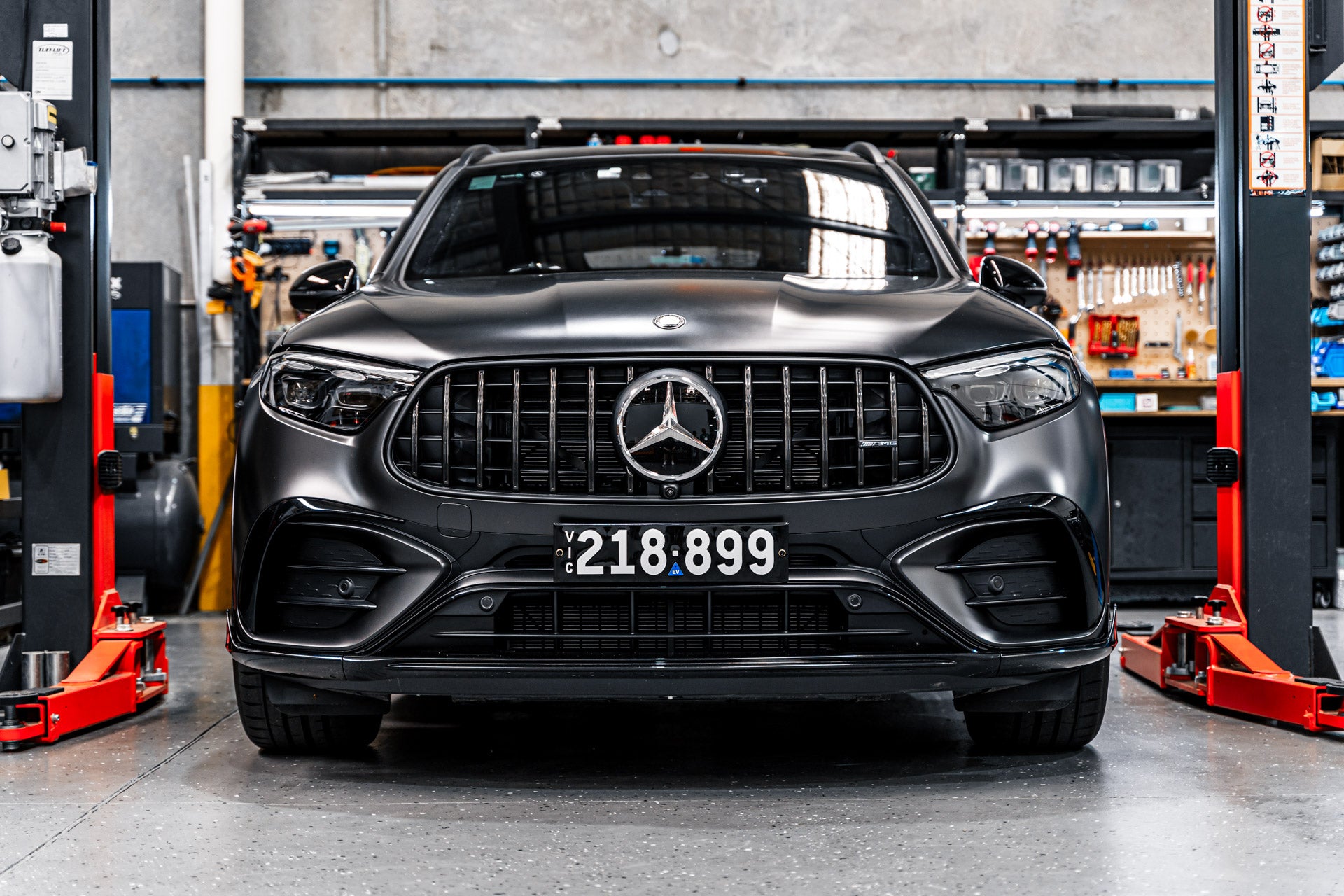 Mercedes GLC 43/63 AMG 2023+ C254/ X254 - OEM Plinth Delete Kit (FRONT)