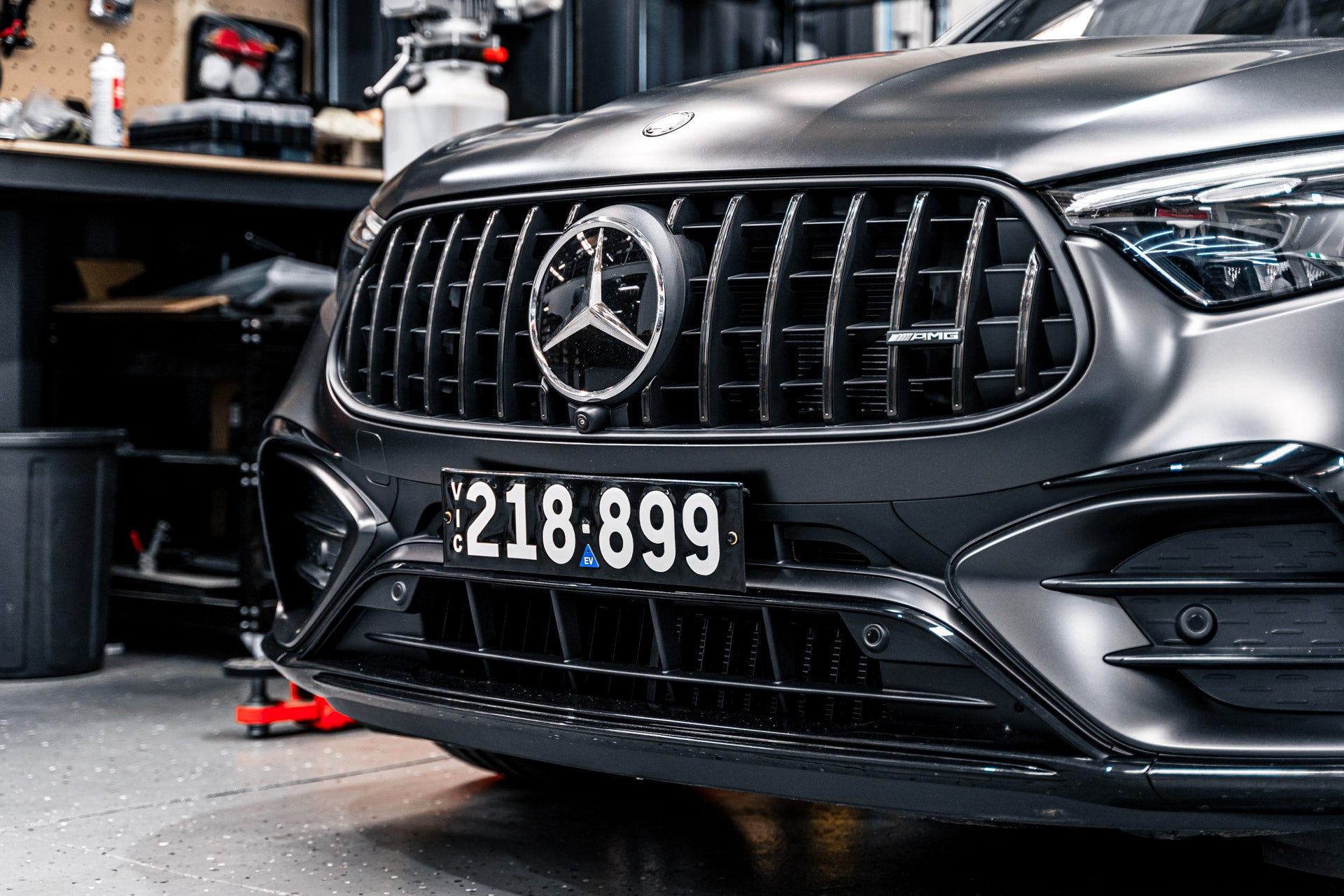 Mercedes GLC 43/63 AMG 2023+ C254/ X254 - OEM Plinth Delete Kit (FRONT)