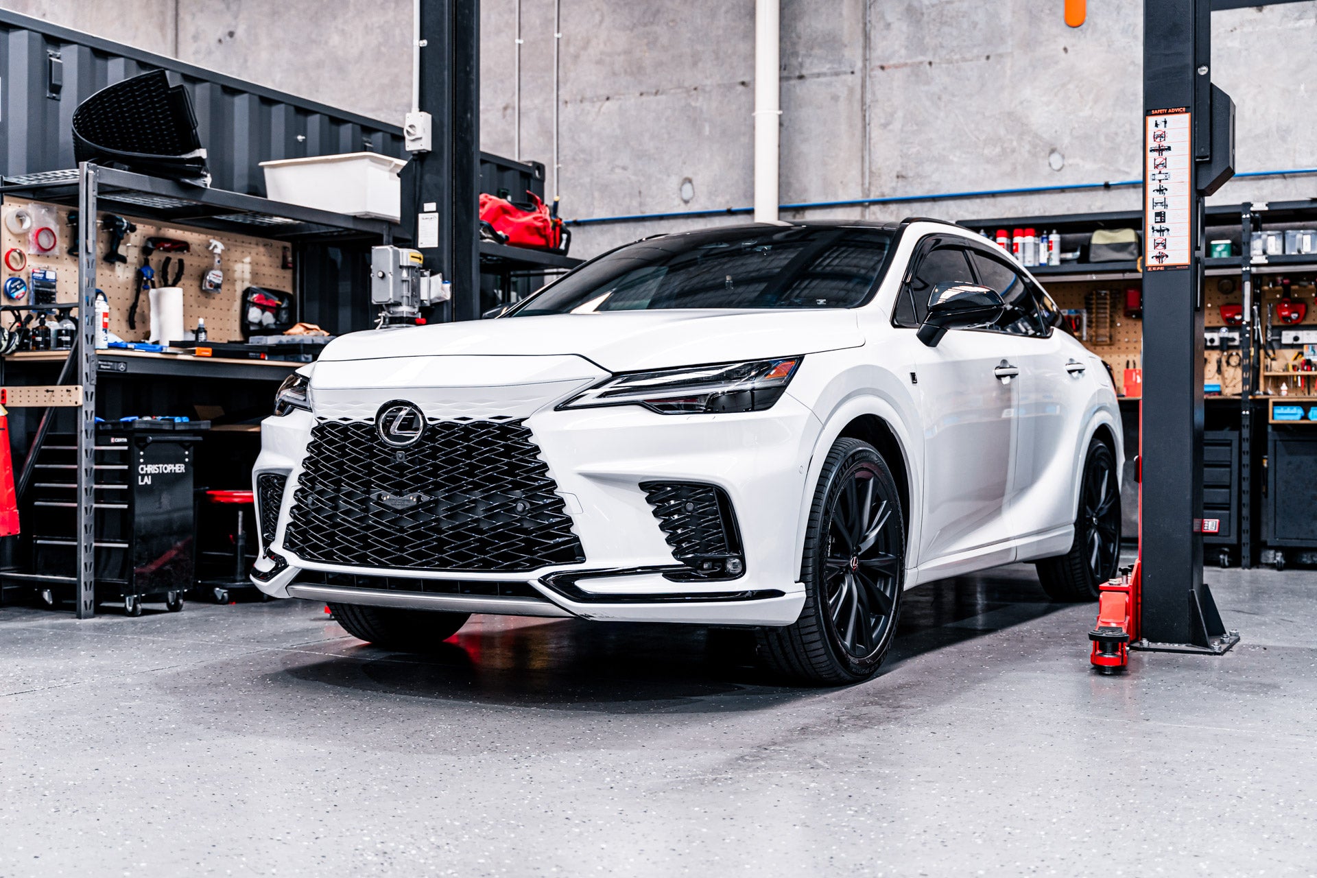 Lexus RX350H/ 500H F-SPORT 2023-Current - Miniature Plinth (FRONT)