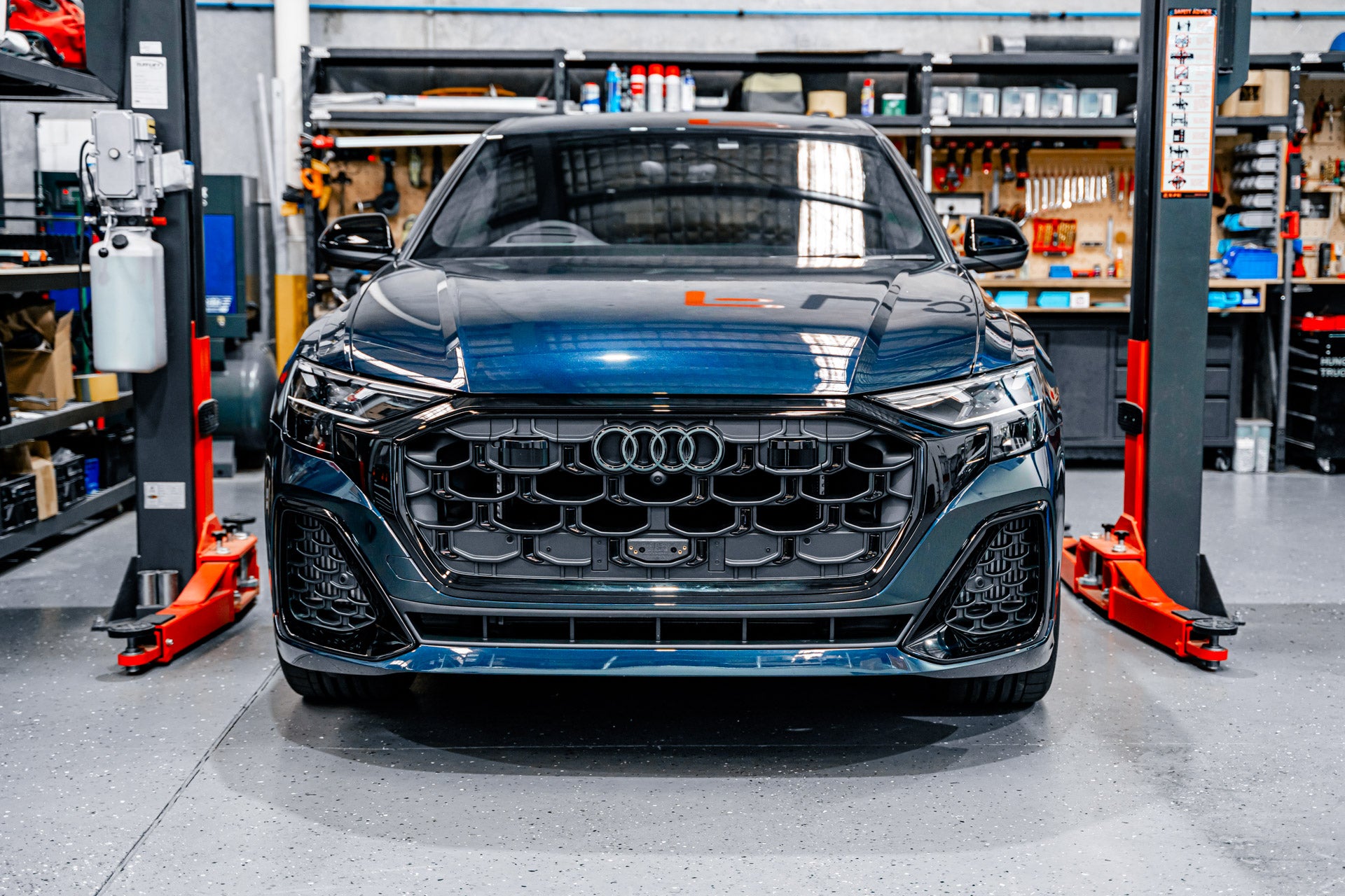 Audi F1 SQ8/ Q8 S LINE FL 2024 - OEM Plinth Delete Kit (FRONT)