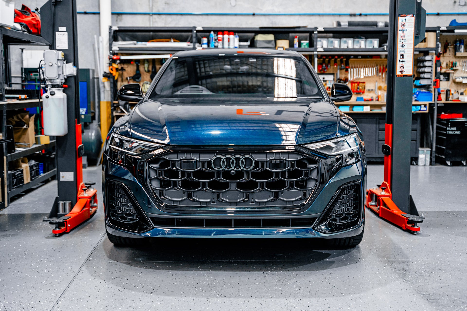 Audi F1 SQ8/ Q8 S LINE FL 2024 - OEM Plinth Delete Kit (FRONT)