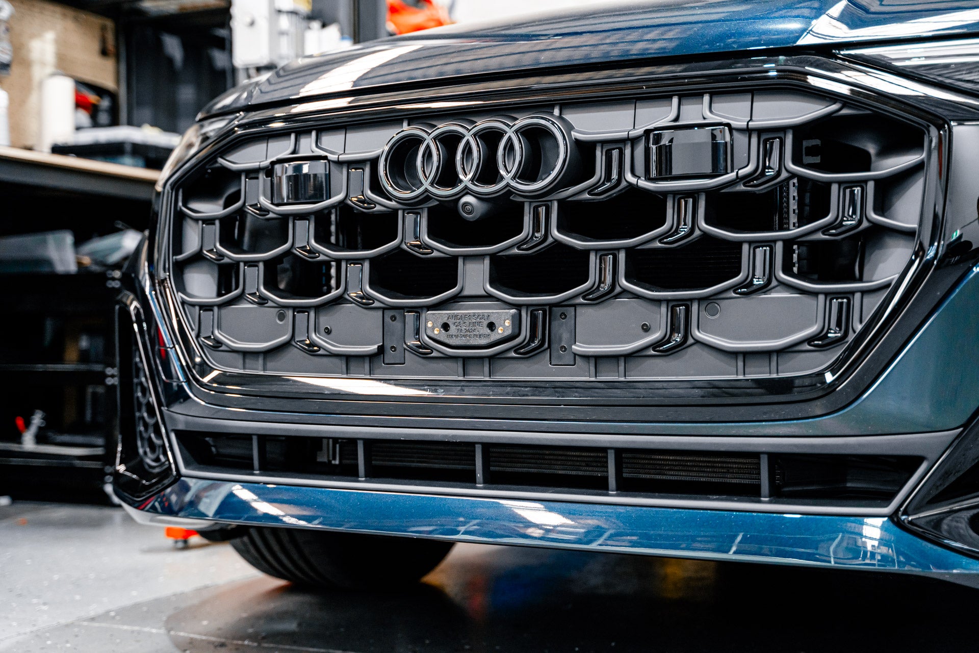 Audi F1 SQ8/ Q8 S LINE FL 2024 - OEM Plinth Delete Kit (FRONT)