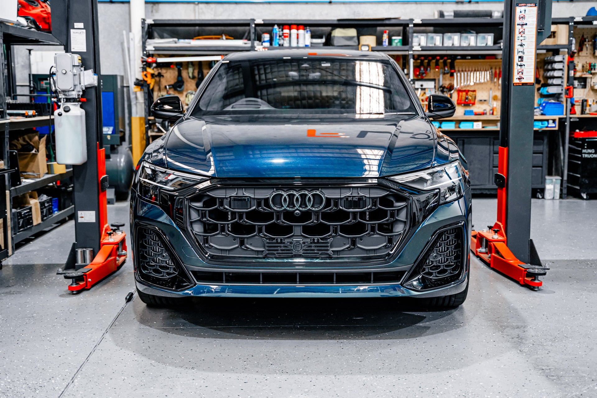 Audi F1 SQ8/ Q8 S LINE FL 2024 - OEM Plinth Delete Kit (FRONT)