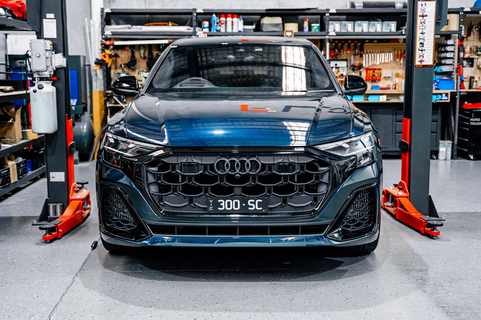 Audi F1 SQ8/ Q8 S LINE FL 2024 - OEM Plinth Delete Kit (FRONT)