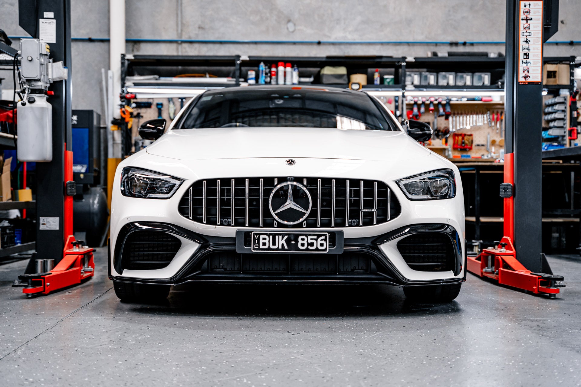 Mercedes-AMG X290 GT 63 4-Door Coupé 2019-2021 - OEM Plinth Delete Kit (FRONT)
