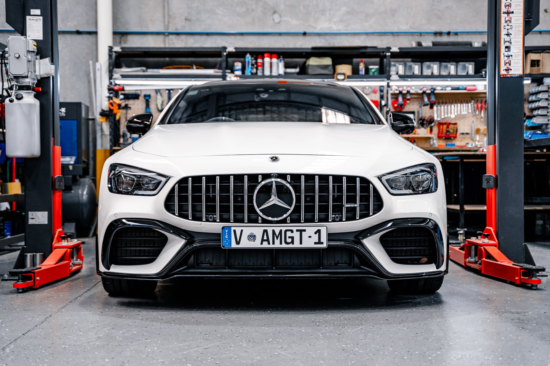 Mercedes-AMG X290 GT 63 4-Door Coupé 2019-2021 - OEM Plinth Delete Kit (FRONT)