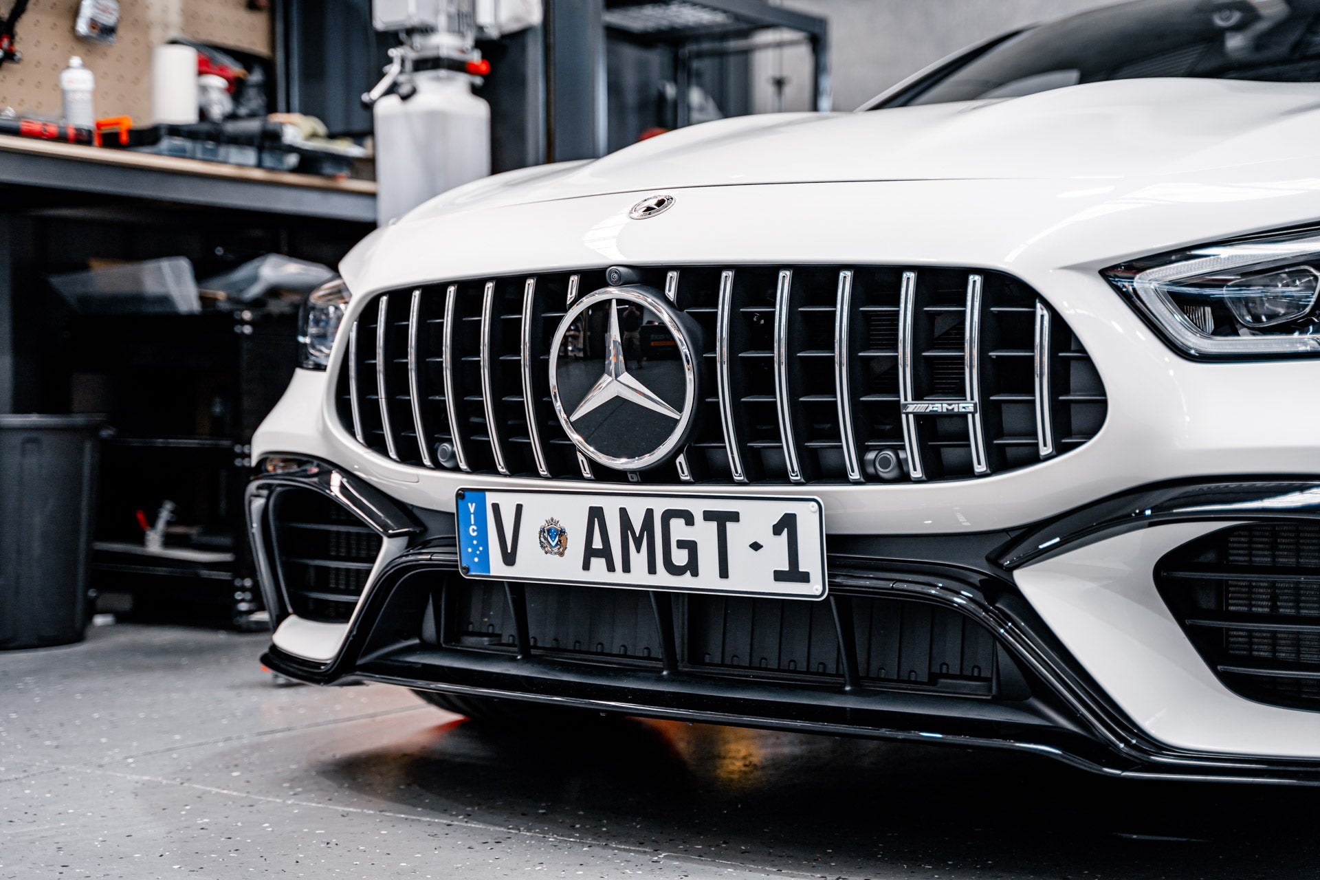 Mercedes-AMG X290 GT 63 4-Door Coupé 2019-2021 - OEM Plinth Delete Kit (FRONT)