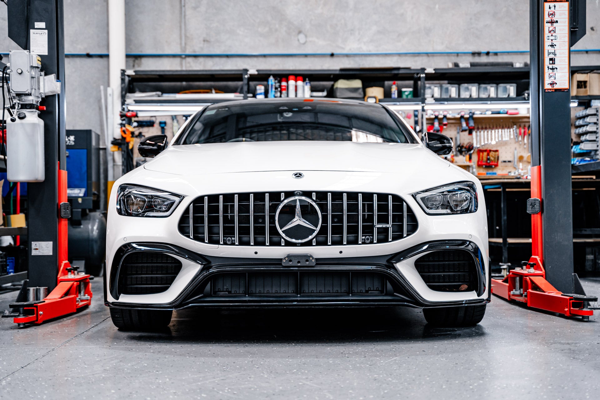 Mercedes-AMG X290 GT 63 4-Door Coupé 2019-2021 - OEM Plinth Delete Kit (FRONT)