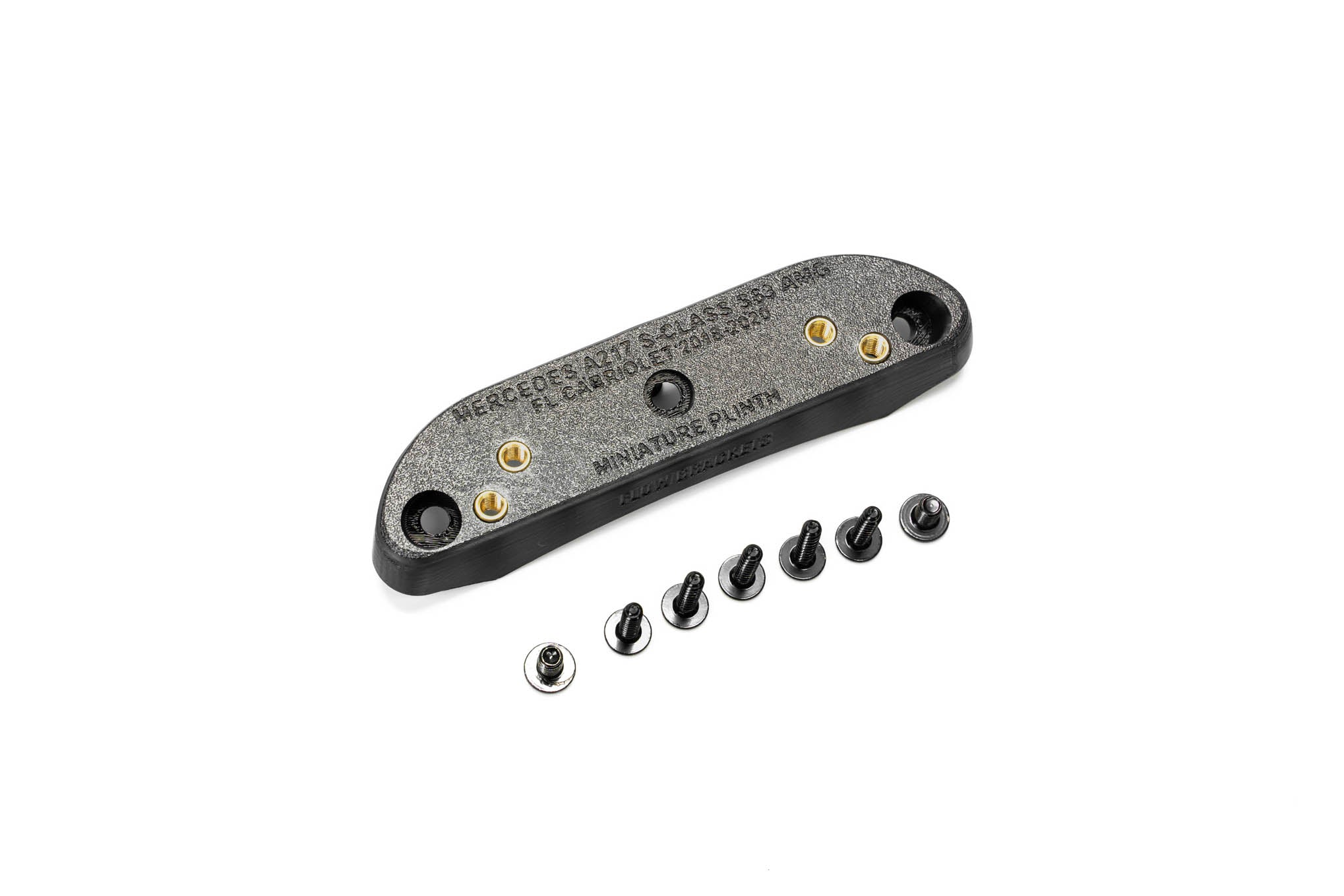Mercedes S63 Cabriolet AMG FL A217 S-Class - OEM Plinth Delete Kit (FRONT)
