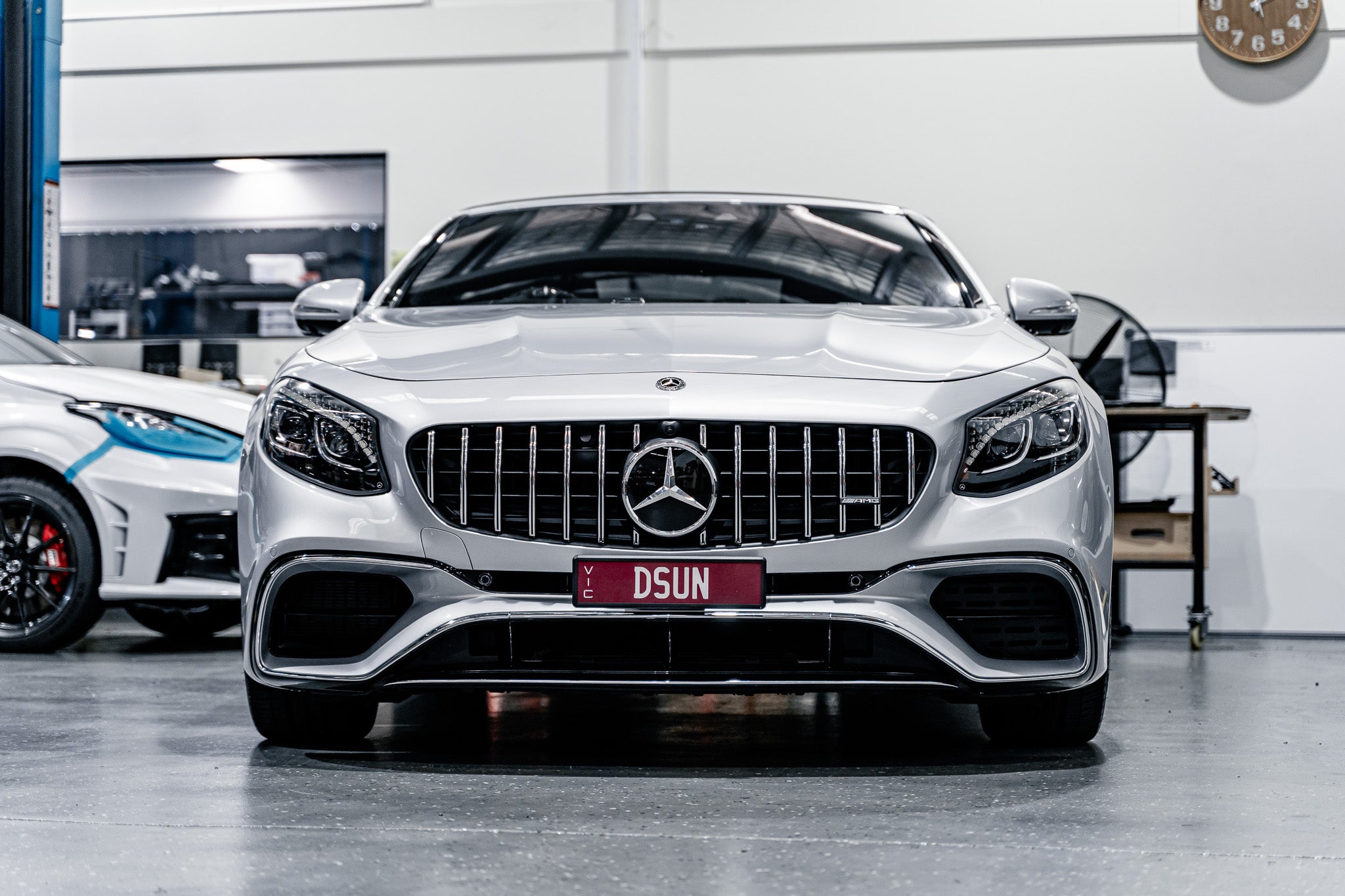 Mercedes S63 Cabriolet AMG FL A217 S-Class - OEM Plinth Delete Kit (FRONT)