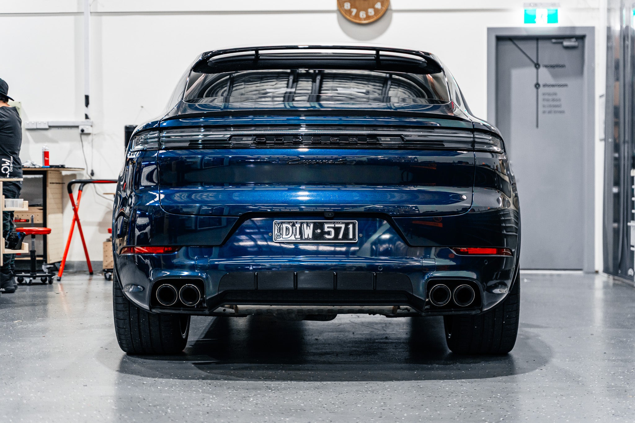 Porsche Cayenne S II 9YA 2023+ - Rear Premium Spacer
