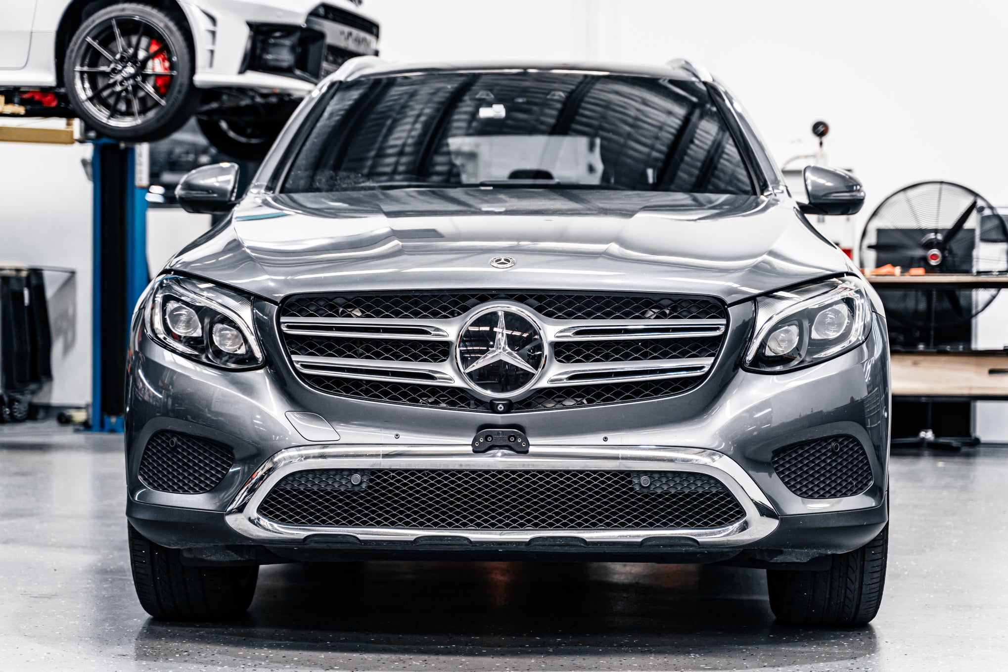 Mercedes GLC Luxury-Line C/X253 PFL 2015-18 - OEM Plinth Delete Kit (FRONT)