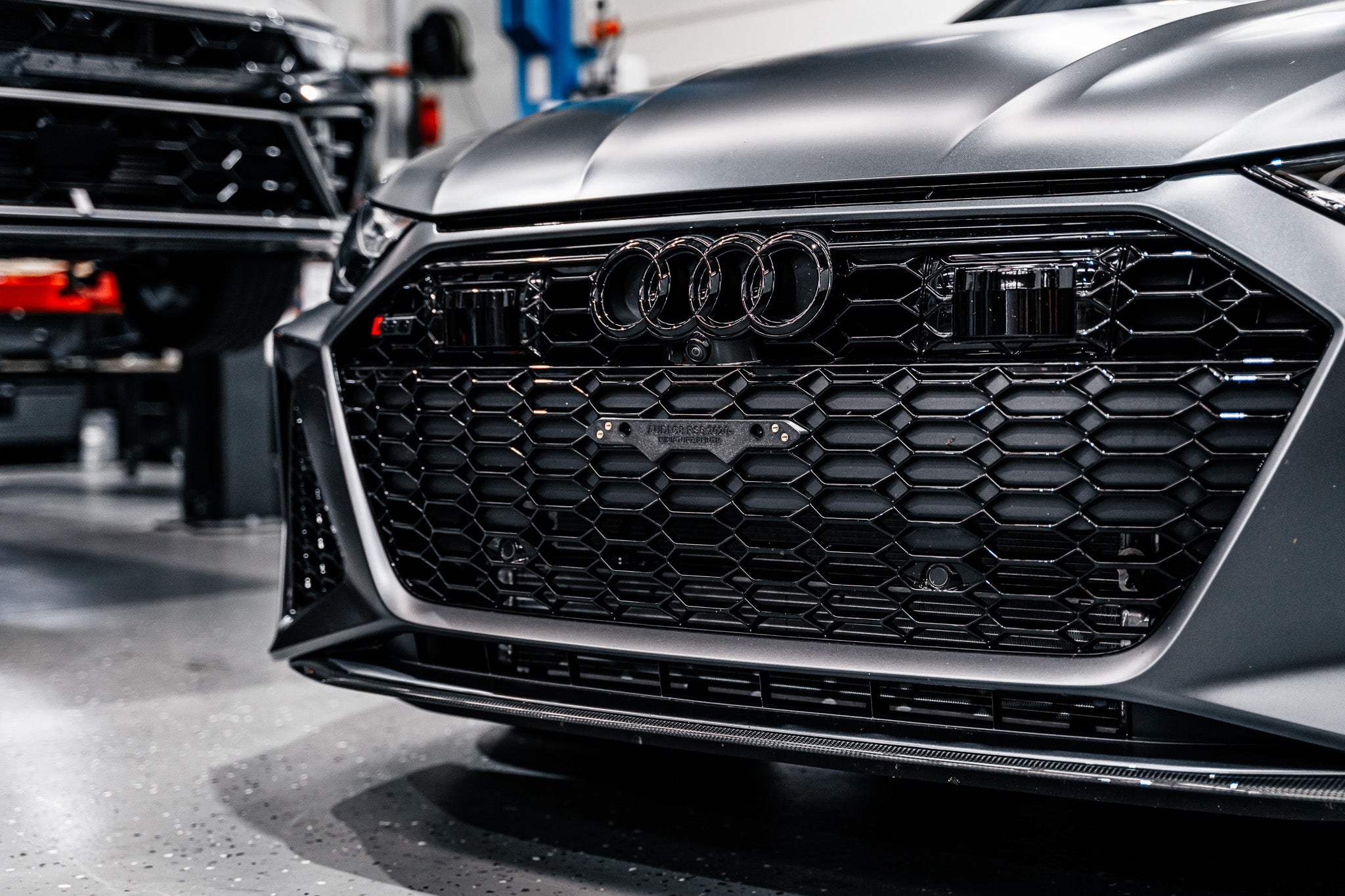 Audi C8 RS6 2020-Current - OEM Plinth Delete Kit (FRONT)