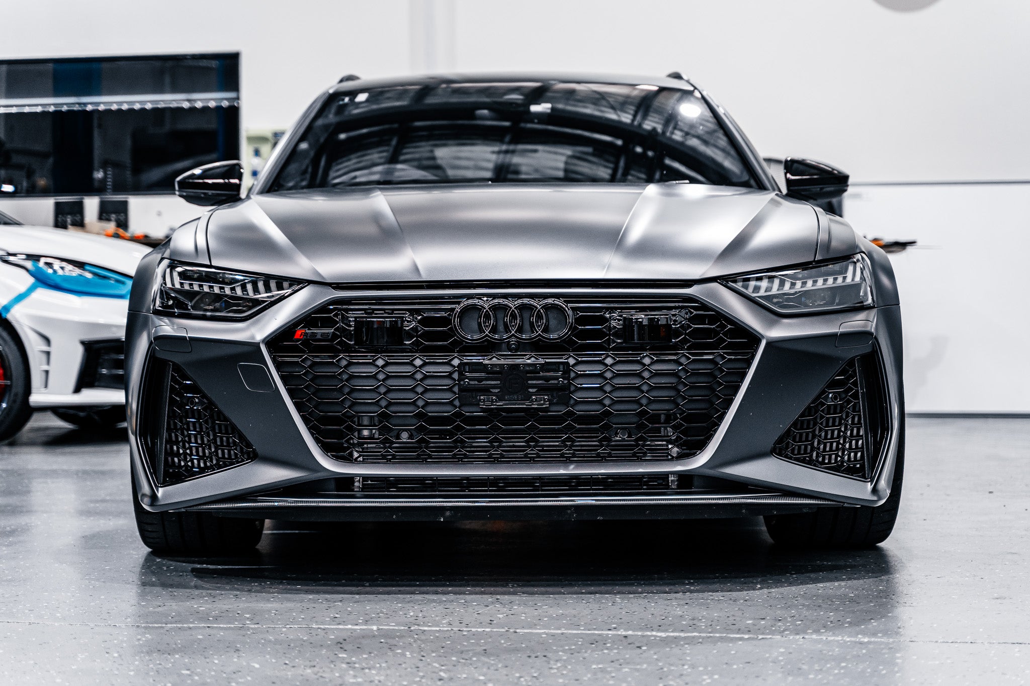 Audi C8 RS6 2020-Current - OEM Plinth Delete Kit (FRONT)