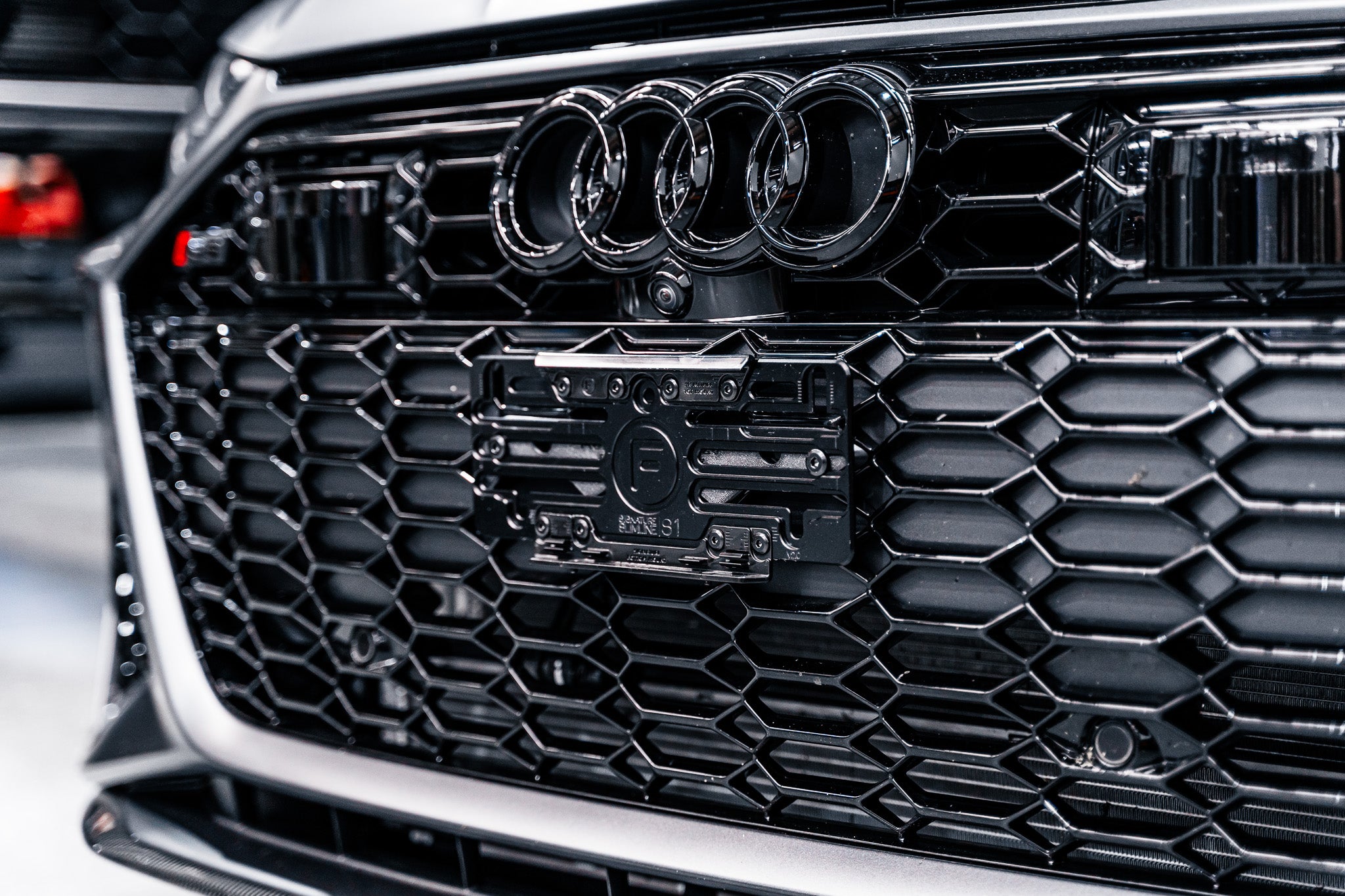 Audi C8 RS6 2020-Current - OEM Plinth Delete Kit (FRONT)