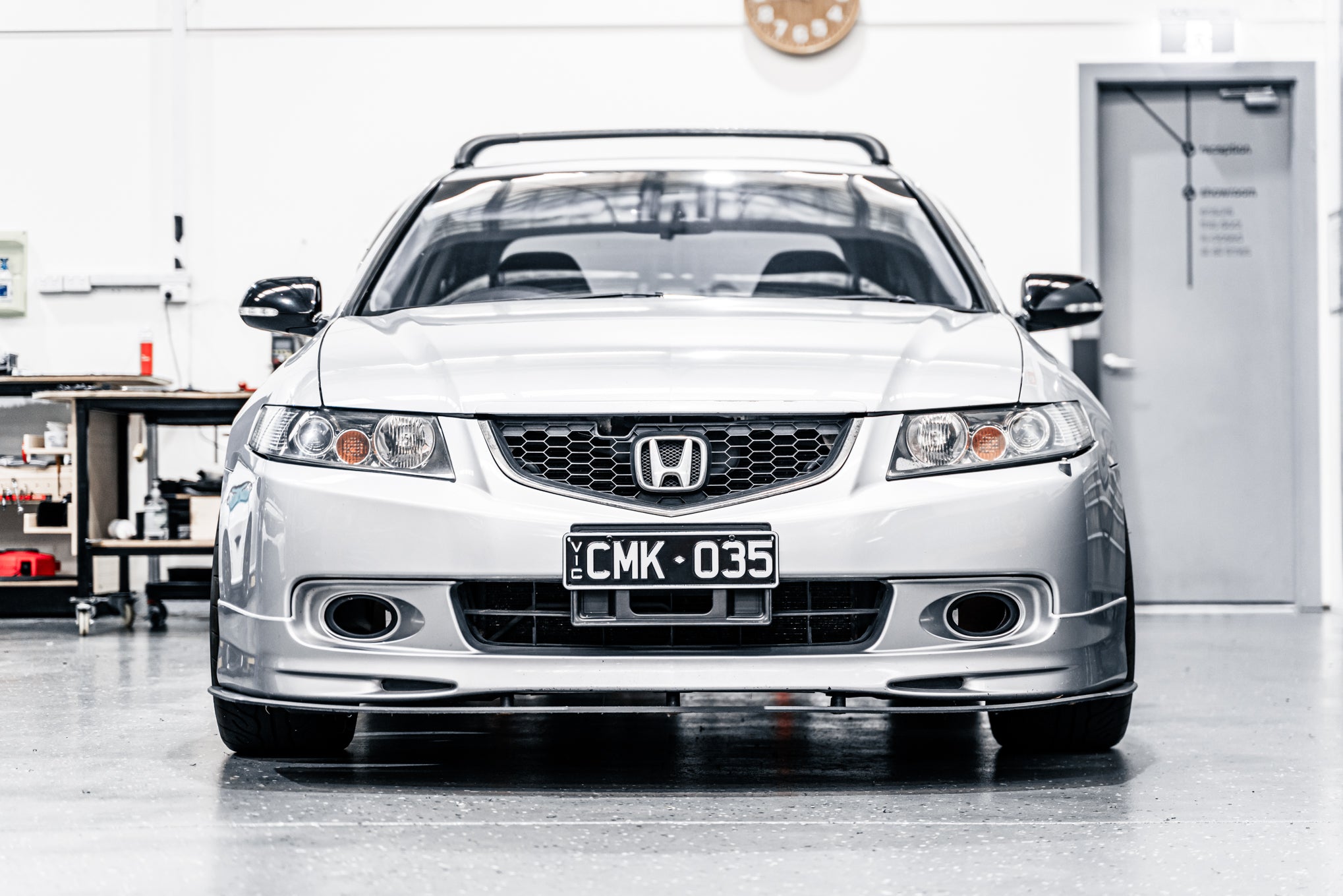 Honda CL7-CL9 Accord Euro R PFL 2003-05 - Miniature Plinth (FRONT)