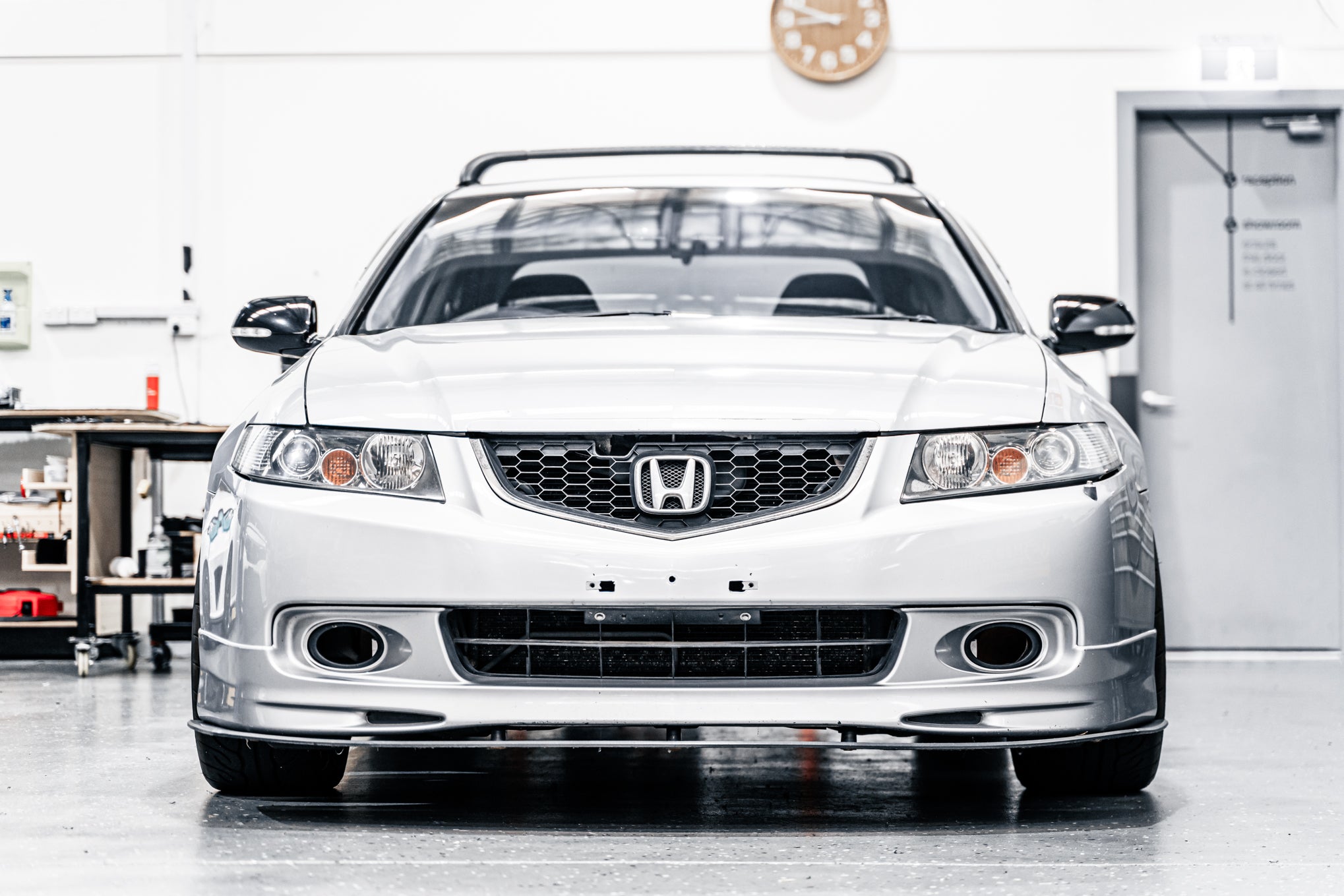 Honda CL7-CL9 Accord Euro R PFL 2003-05 - Miniature Plinth (FRONT)