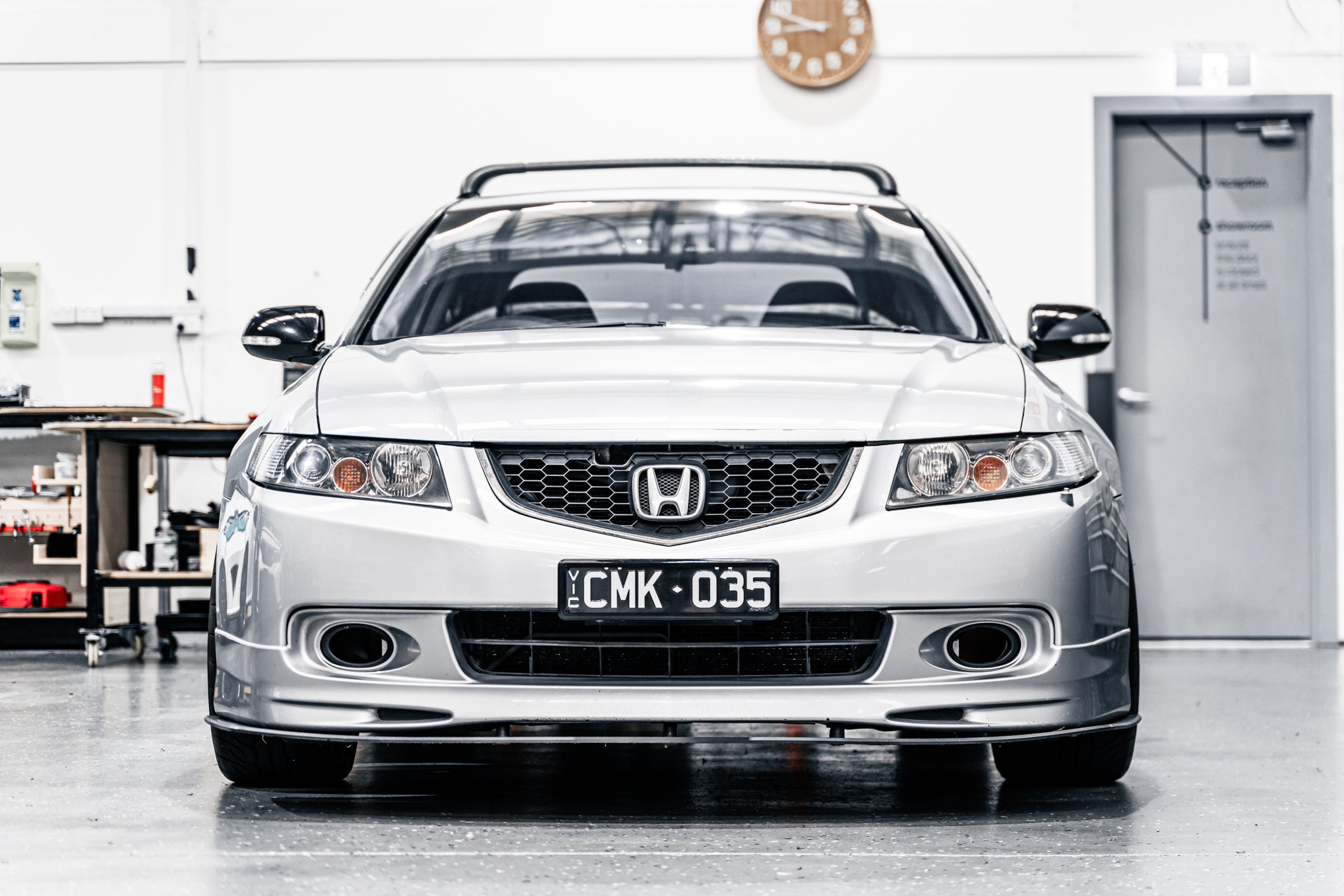 Honda CL7-CL9 Accord Euro R PFL 2003-05 - Miniature Plinth (FRONT)