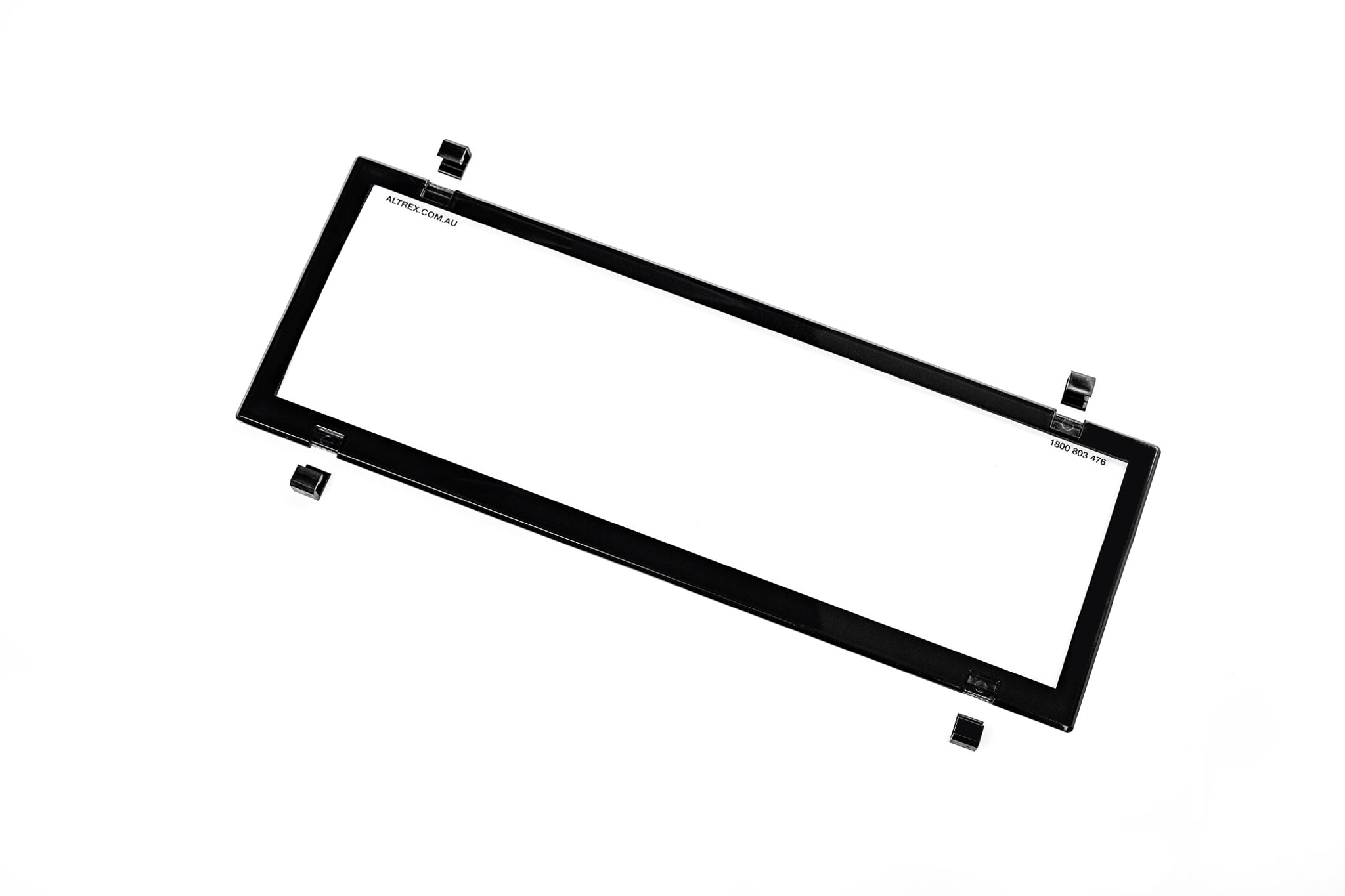 ALTREX Standard Number Plate Cover 372mm (w) x 132-134mm (h)