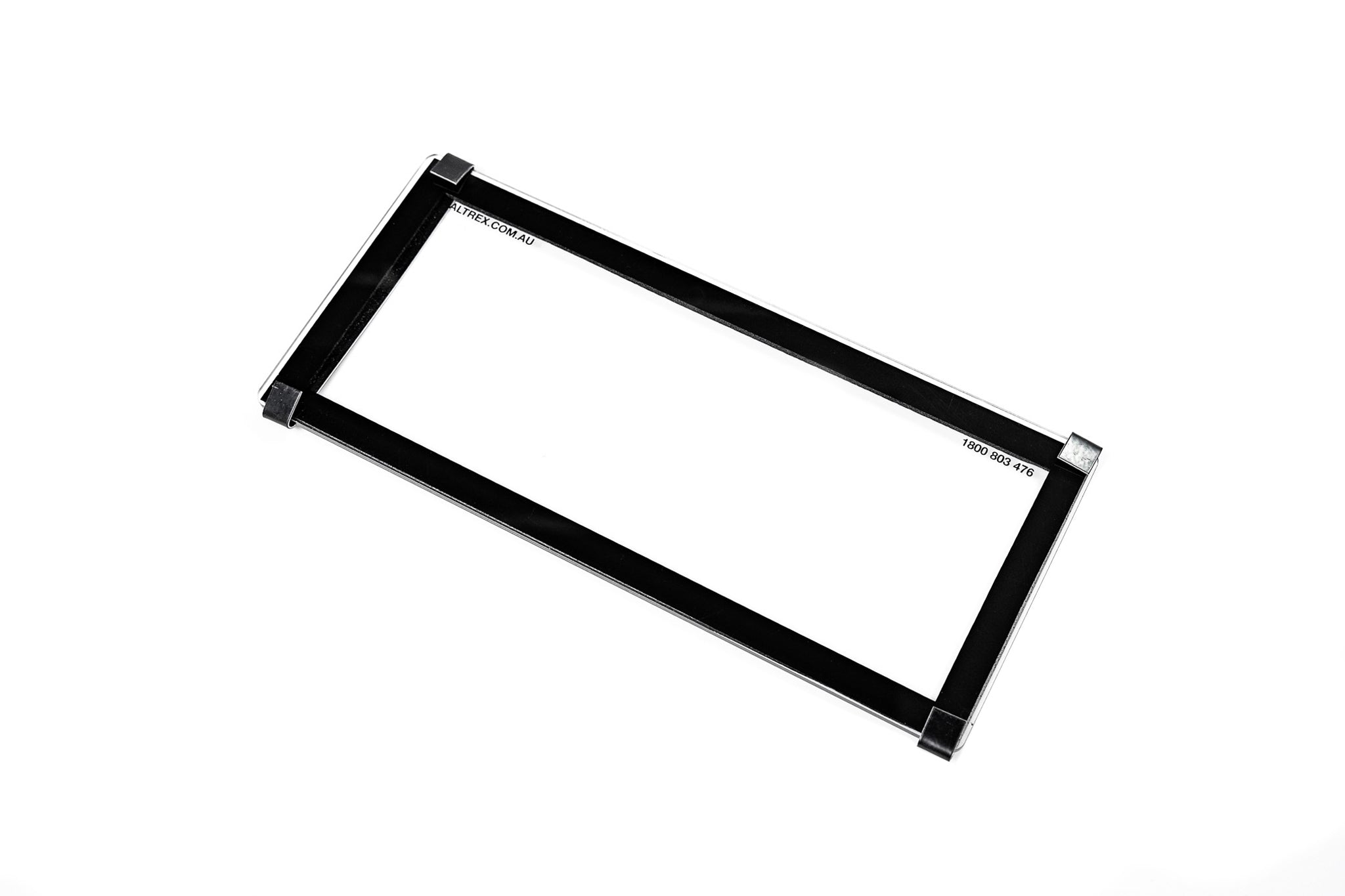 ALTREX 3-4 Character Slimline Number Plate Cover 250mm (w) x 100mm (h)