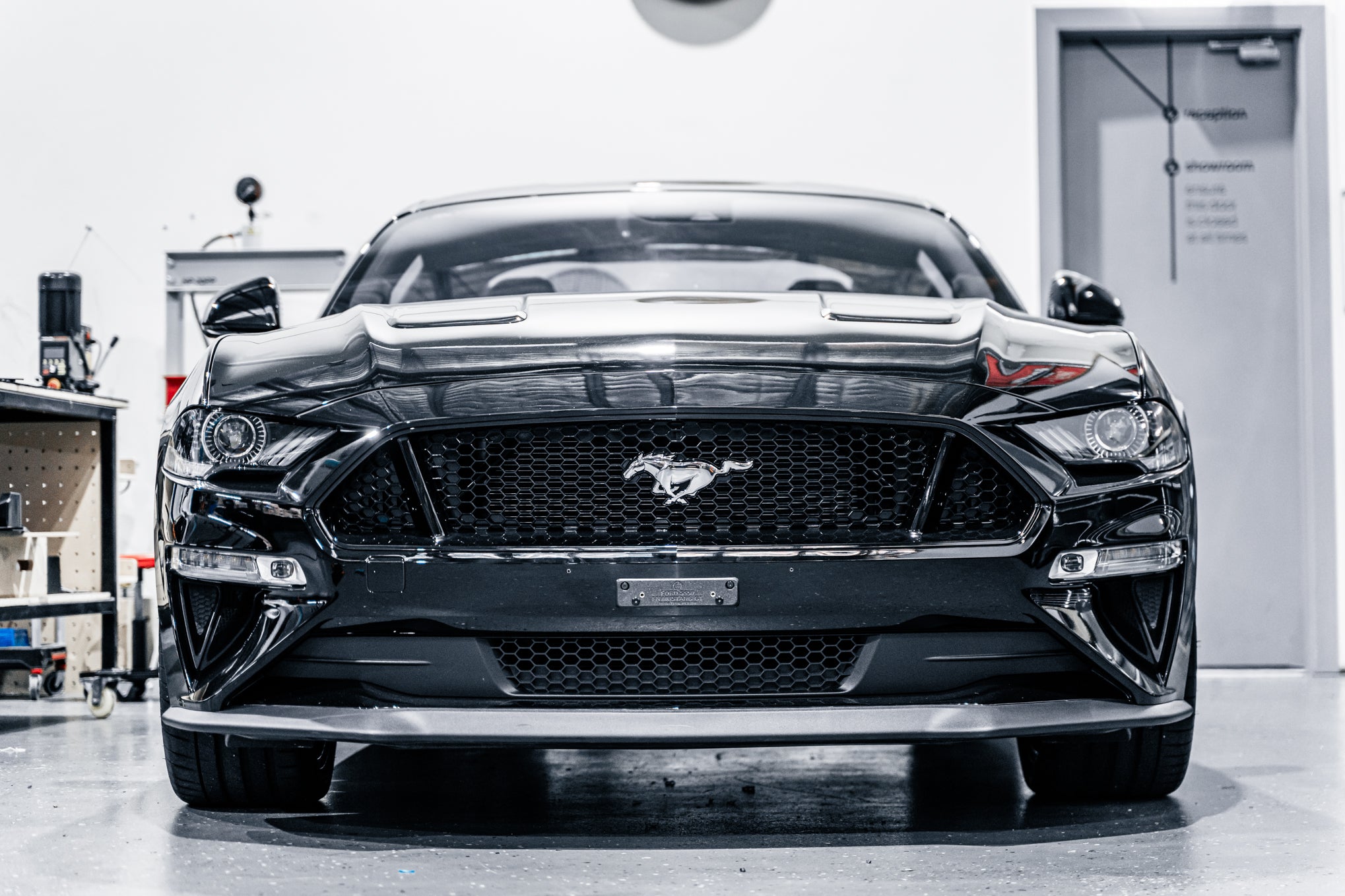 Ford S550 FN Mustang GT 2018-2023 - OEM Plinth Delete Kit (Front)