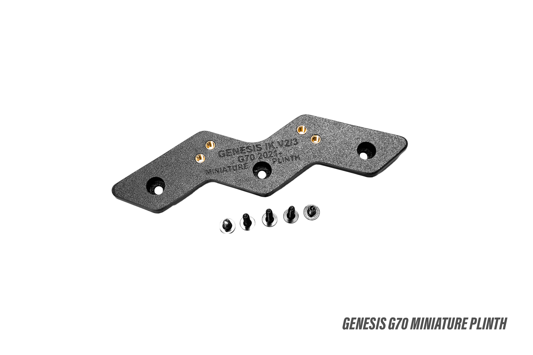 Genesis G70 IK.V2/3 2021-Current - OEM Plinth Delete Kit (FRONT)