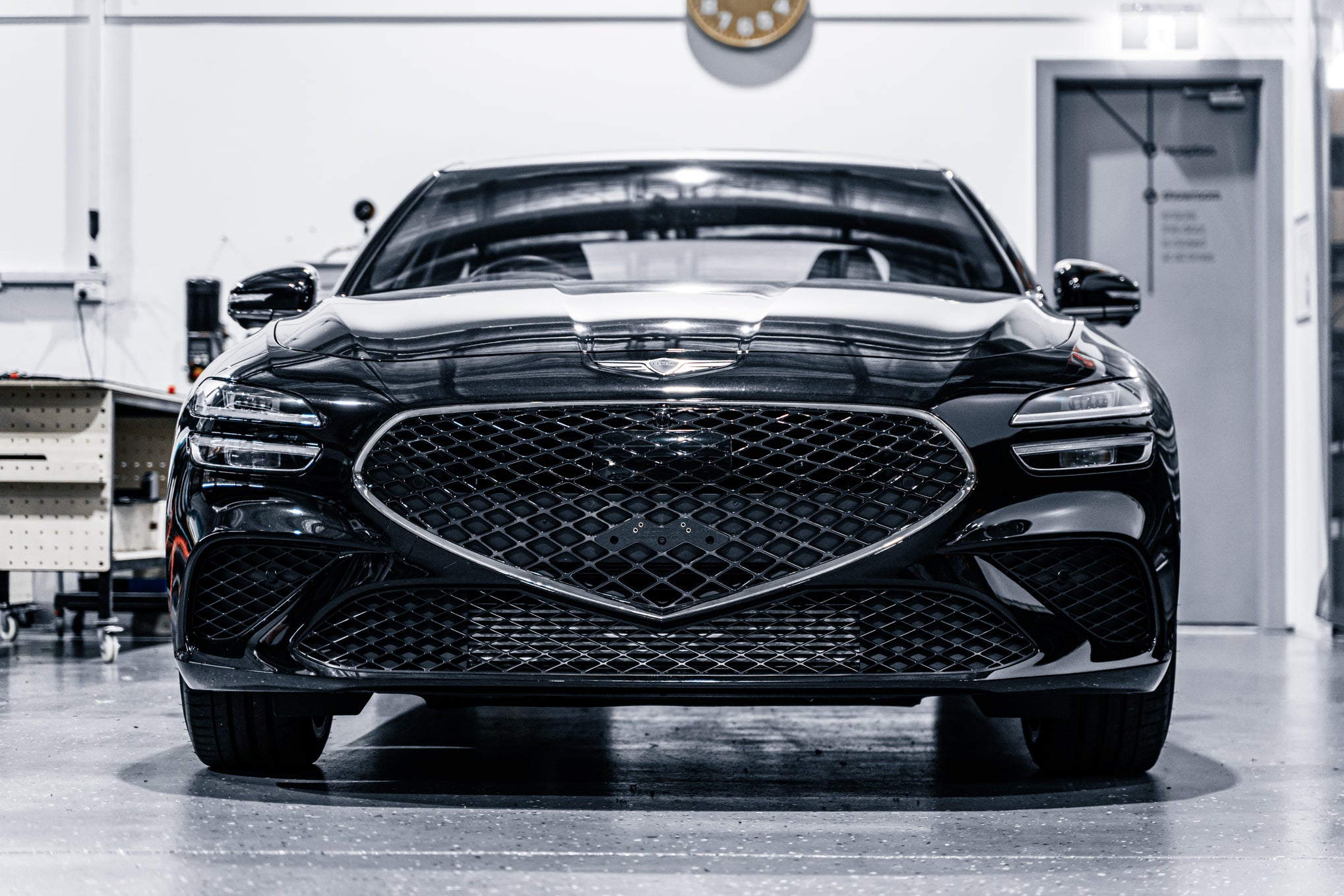 Genesis G70 IK.V2/3 2021-Current - OEM Plinth Delete Kit (FRONT)