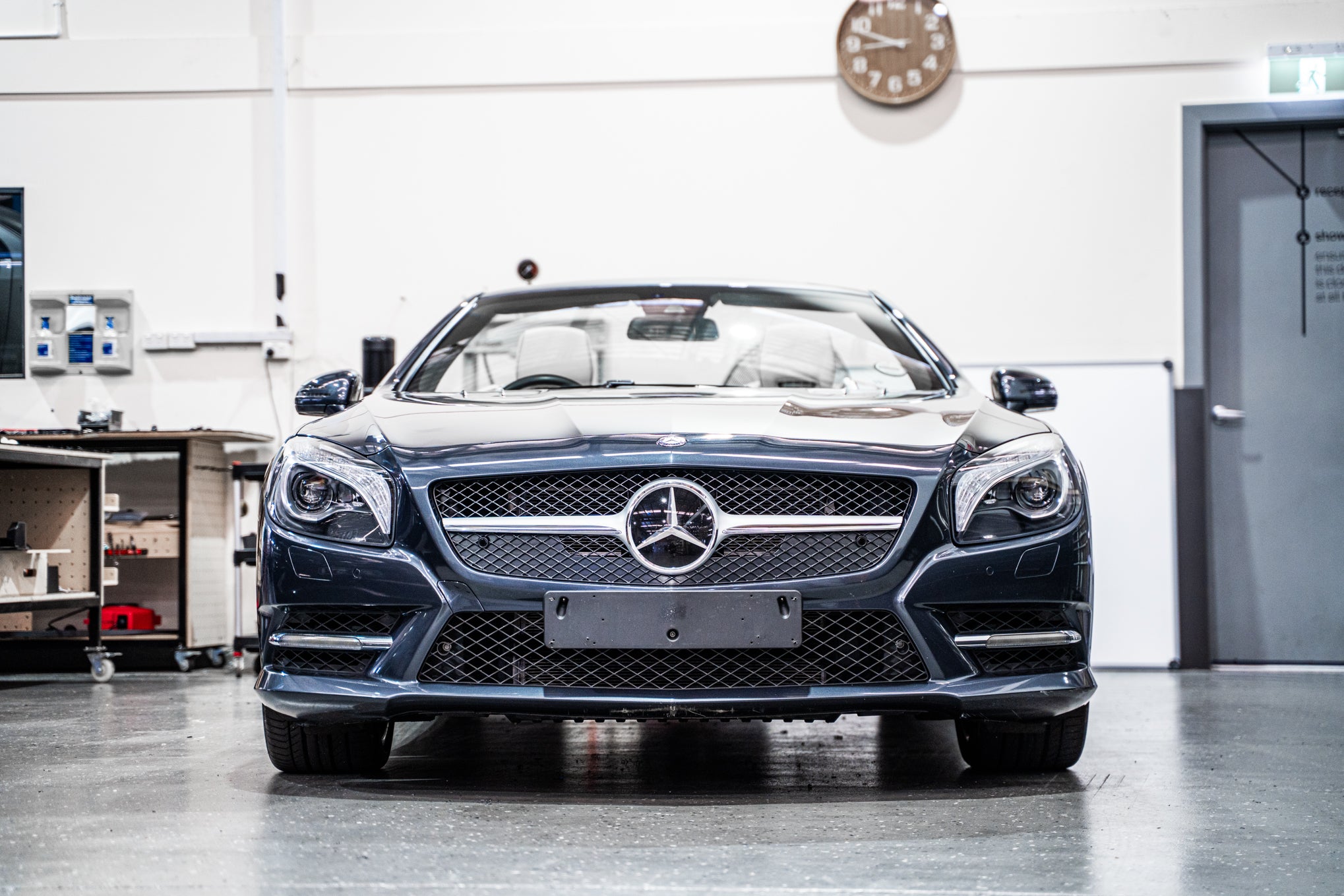 Mercedes SL Class AMG Line R231 2013-2015 - OEM Plinth Delete Kit (FRONT)
