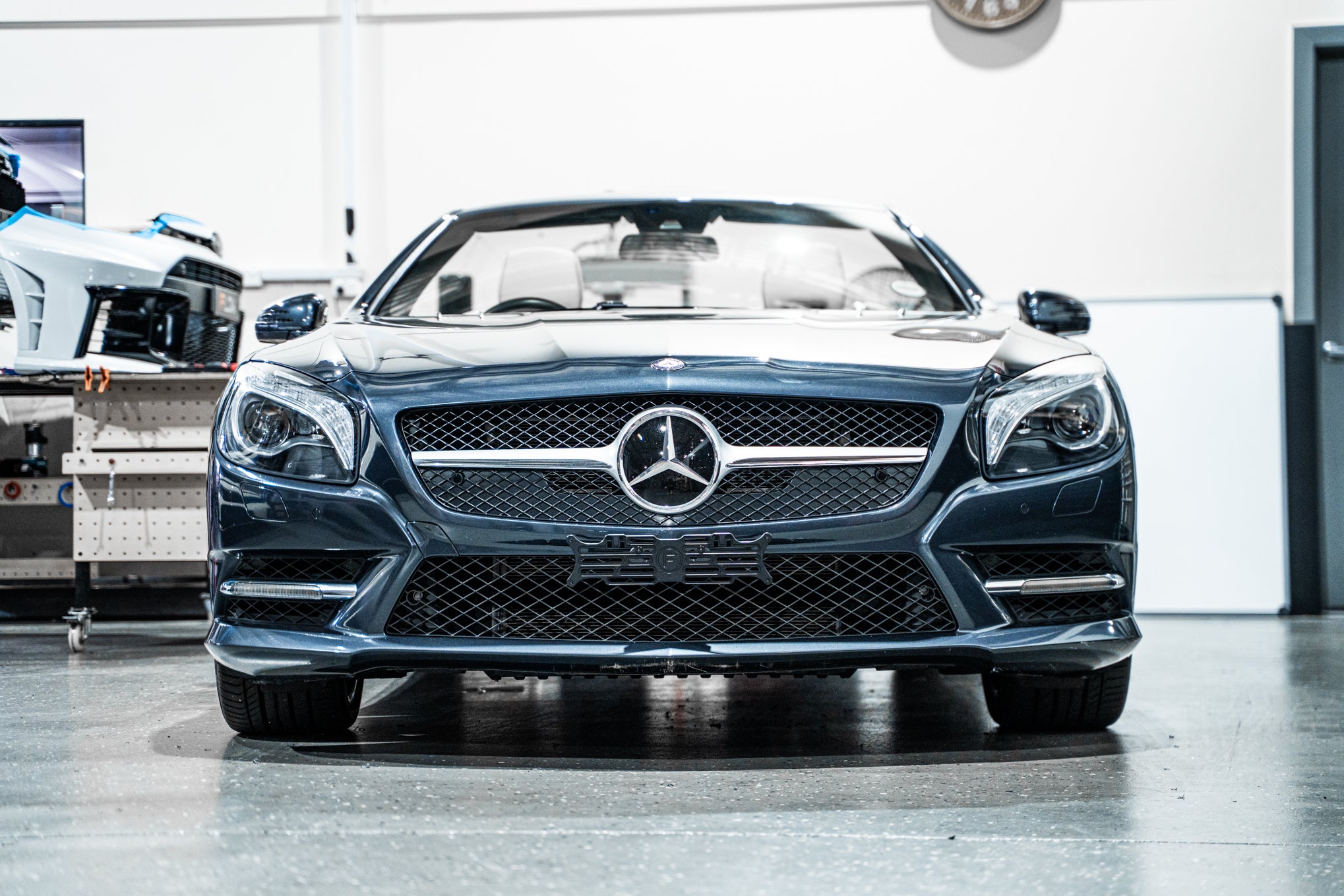 Mercedes SL Class AMG Line R231 2013-2015 - OEM Plinth Delete Kit (FRONT)