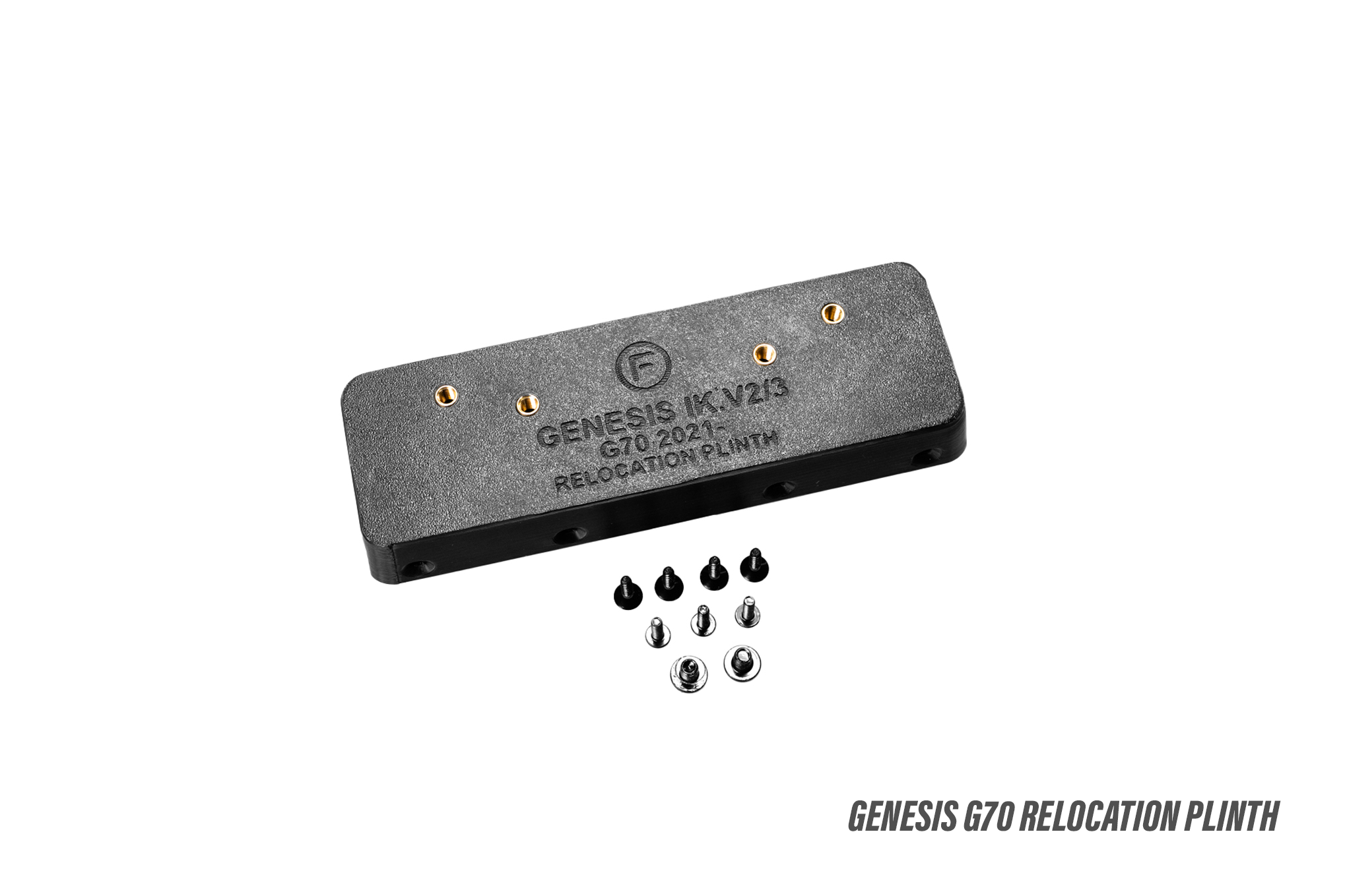 Genesis G70 IK.V2/3 2021-Current - OEM Plinth Delete Kit (FRONT)