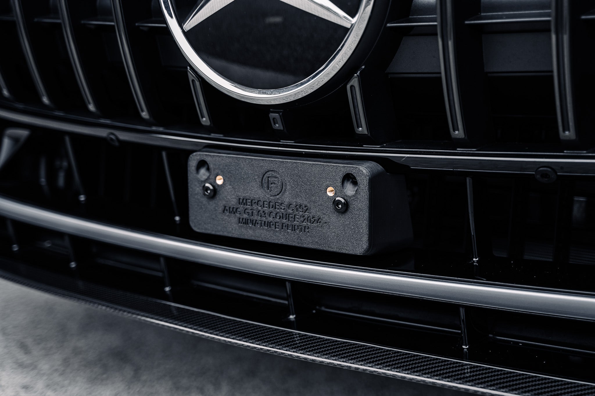 Mercedes AMG GT63 Coupe C192 2024-Current - OEM Plinth Delete Kit (FRONT)