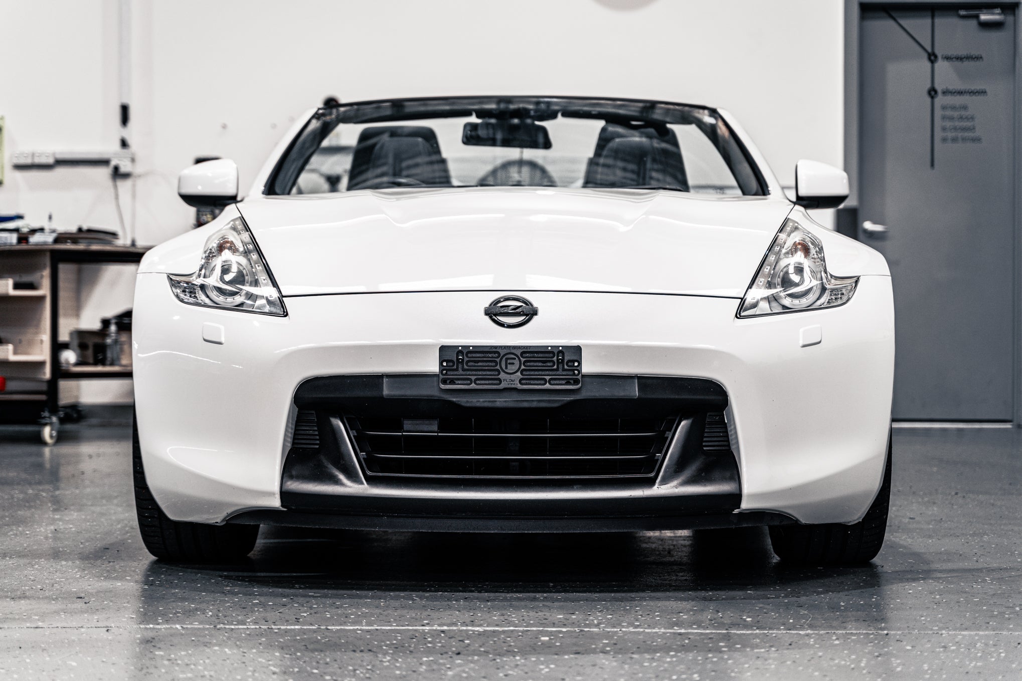 Nissan 370Z Z34 PFL 2009-2012 - OEM Plinth Delete Kit (FRONT)