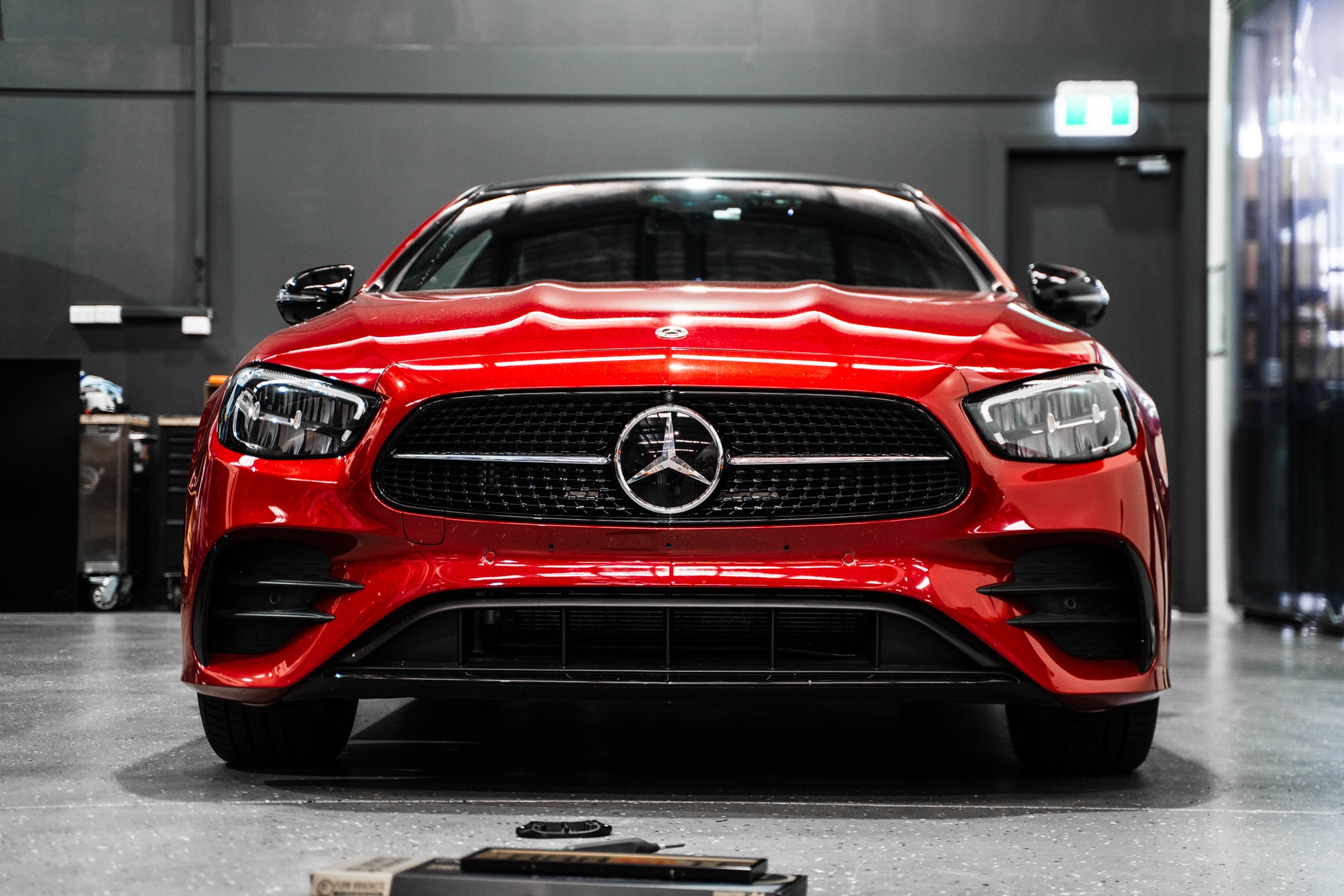 Mercedes E-Class AMG Line W213 2020-2023 - OEM Plinth Delete Kit (FRONT)