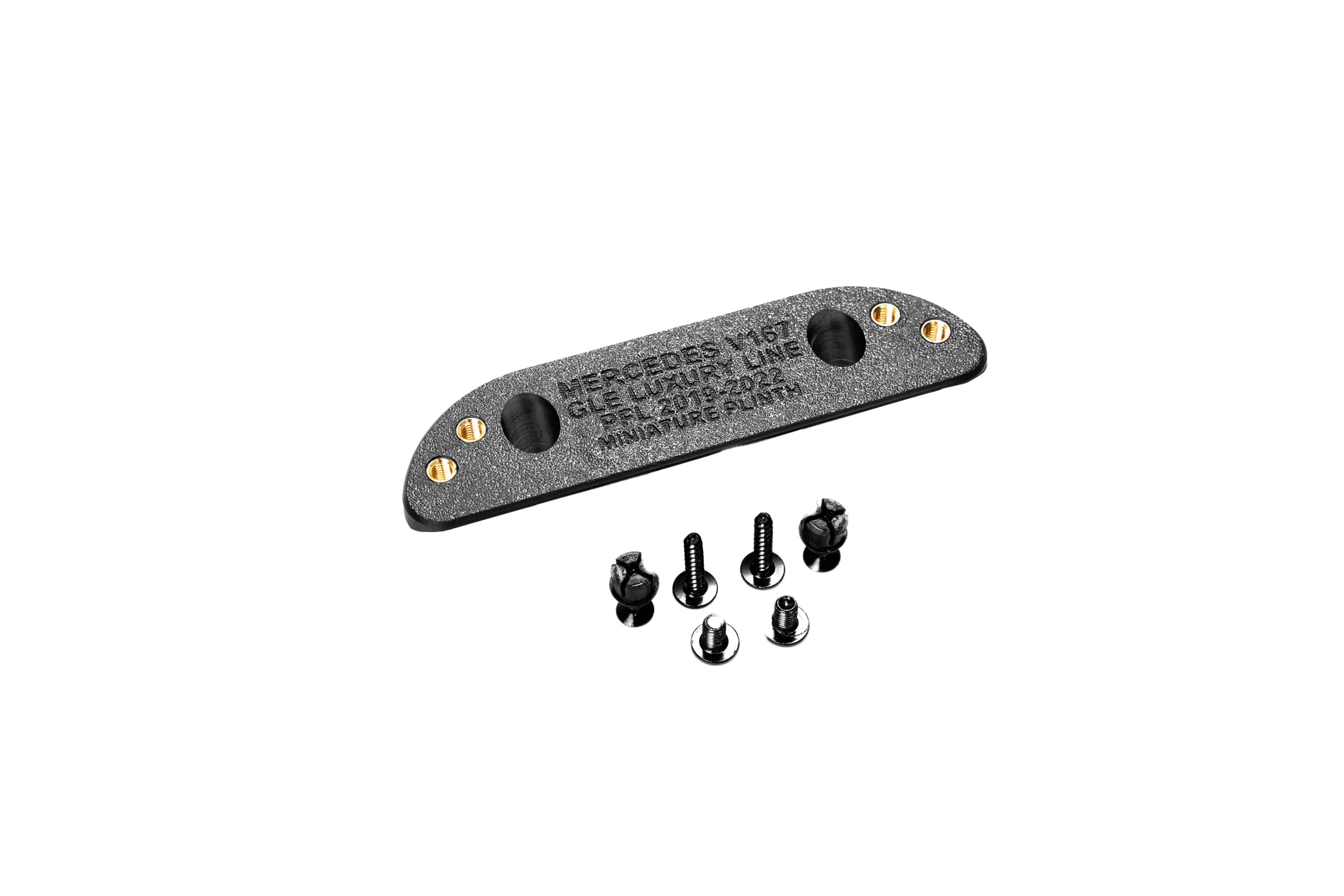Mercedes GLE Luxury Line V167 PFL 2019-2022 - OEM Plinth Delete Kit (FRONT)