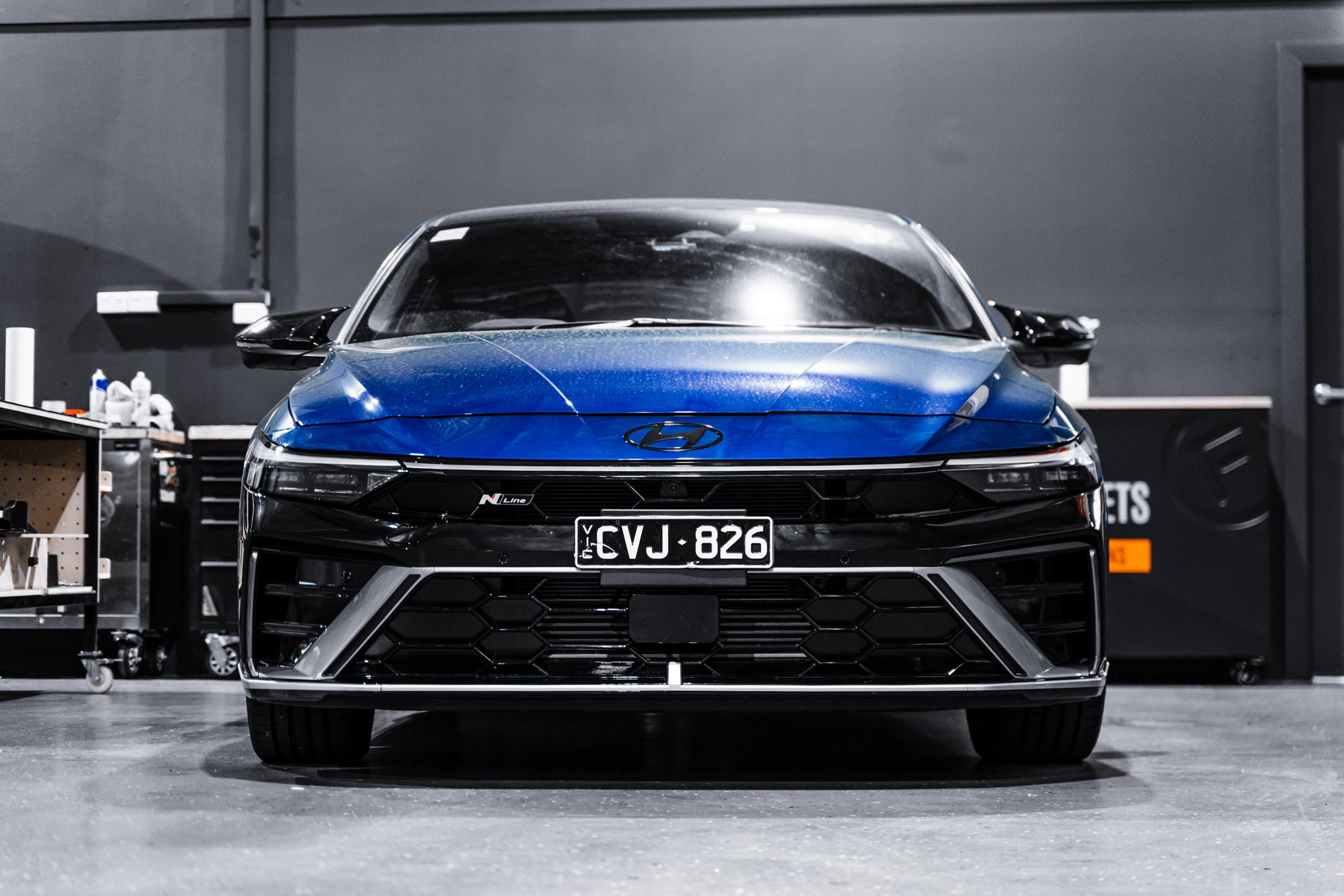 Hyundai i30 N-Line CN7 Facelift Sedan 2023+ - OEM Plinth Delete Kit (FRONT)