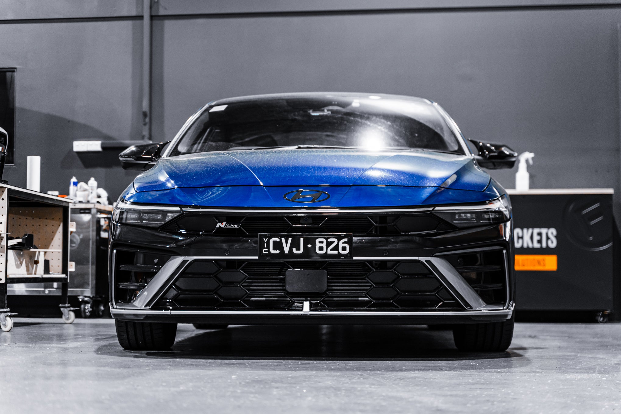 Hyundai i30 N-Line CN7 Facelift Sedan 2023+ - OEM Plinth Delete Kit (FRONT)